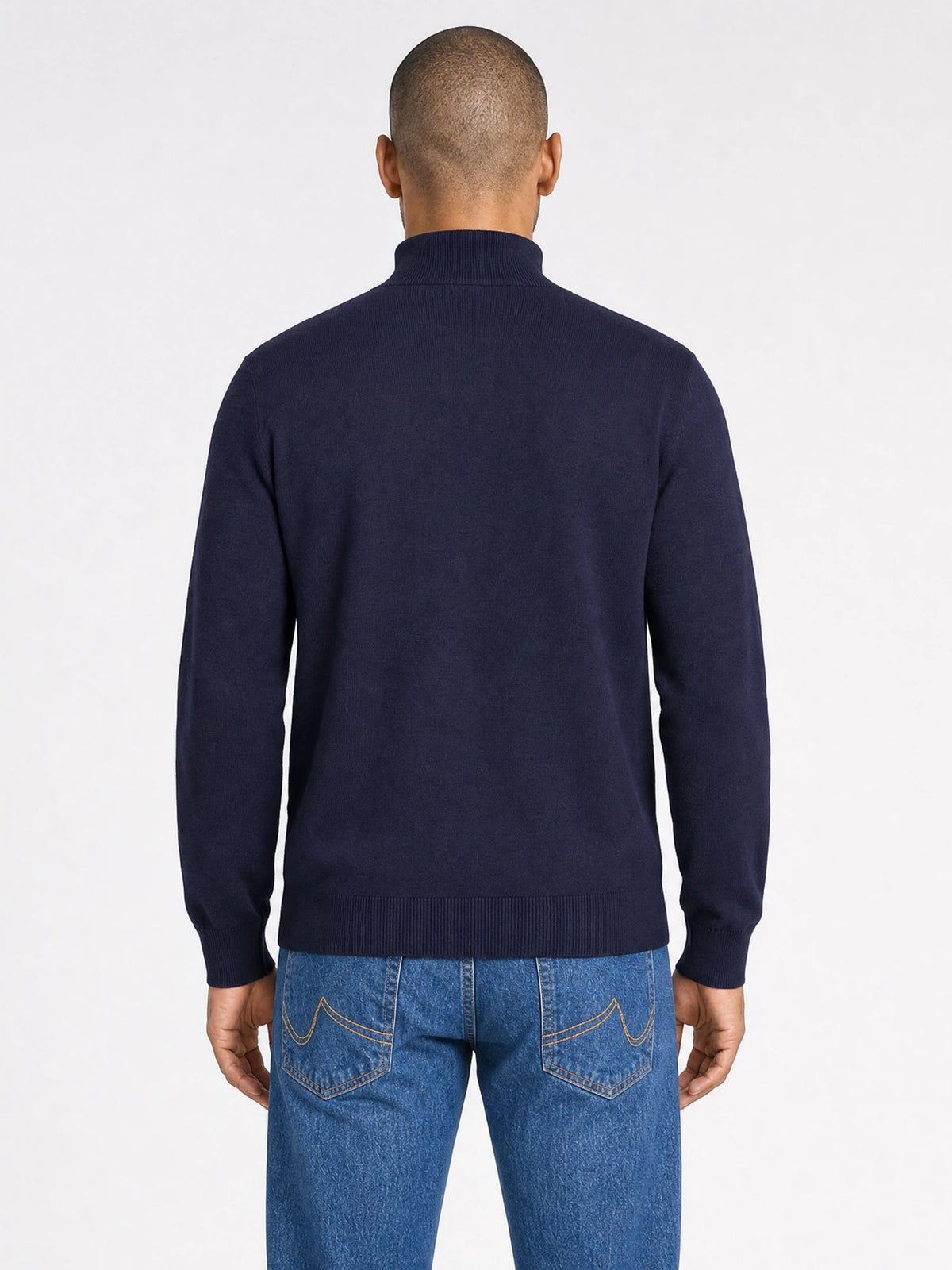 Full-zip knit cardigan ironridge