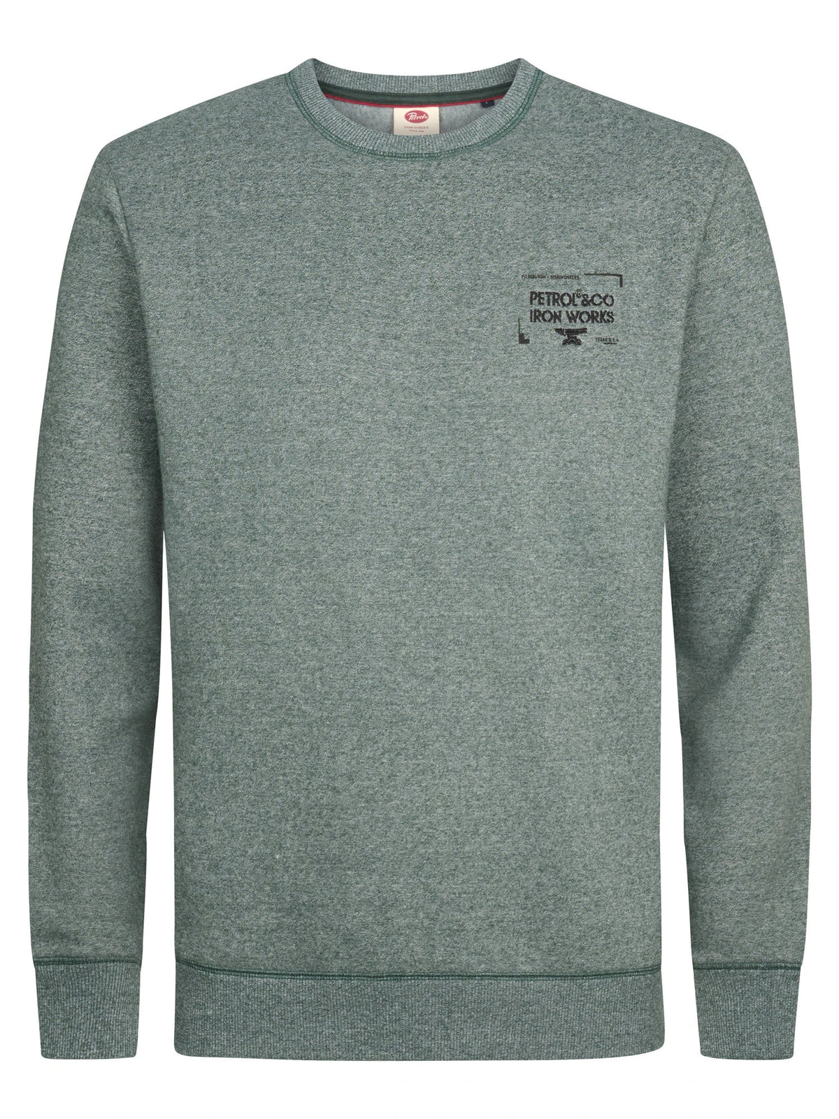 Jersey de cuello redondo jaspeado steelmont