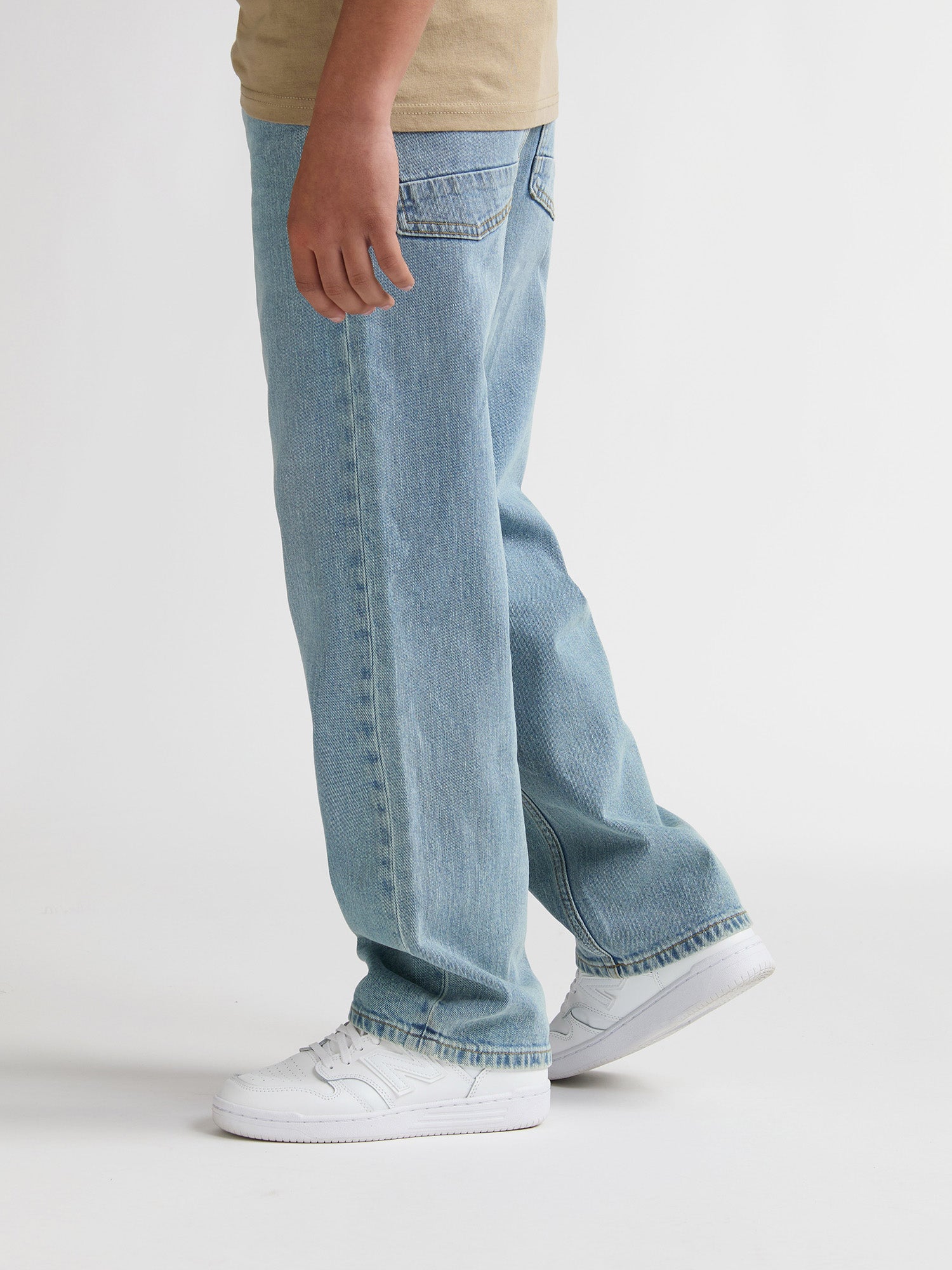 Petrol Industries Boys LENOX - Boys Denim Loose Fit Loose Fit Light Vintage