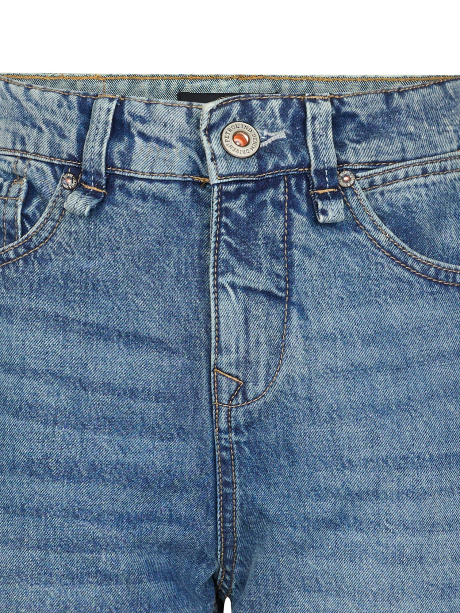 Petrol Industries Boys LENOX - Boys Denim Loose Fit Loose Fit Medium Vintage