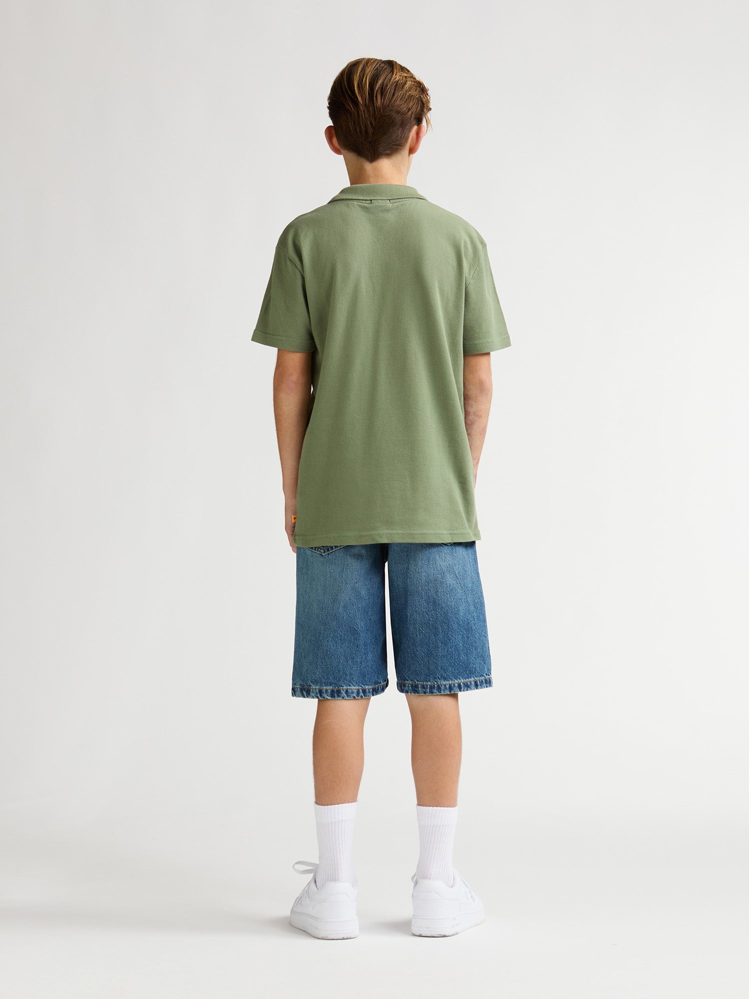Petrol Industries Boys LENOX - Boys Denim Short Loose Fit Loose Fit Medium Vintage