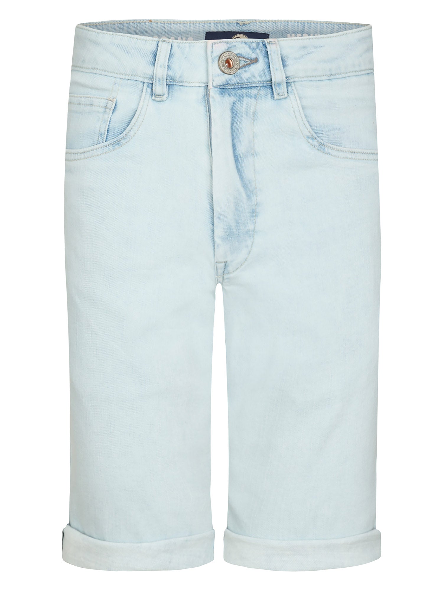 Petrol Industries Boys BASSANO - Boys Denim Short Regular Fit Regular Fit Light Stone