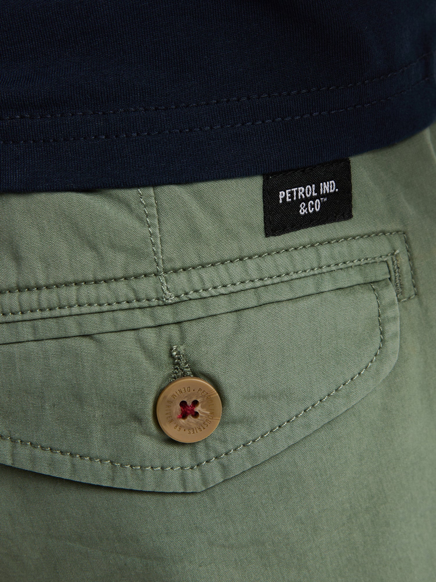 Petrol Industries Boys Shorts Cargo Fit Sage