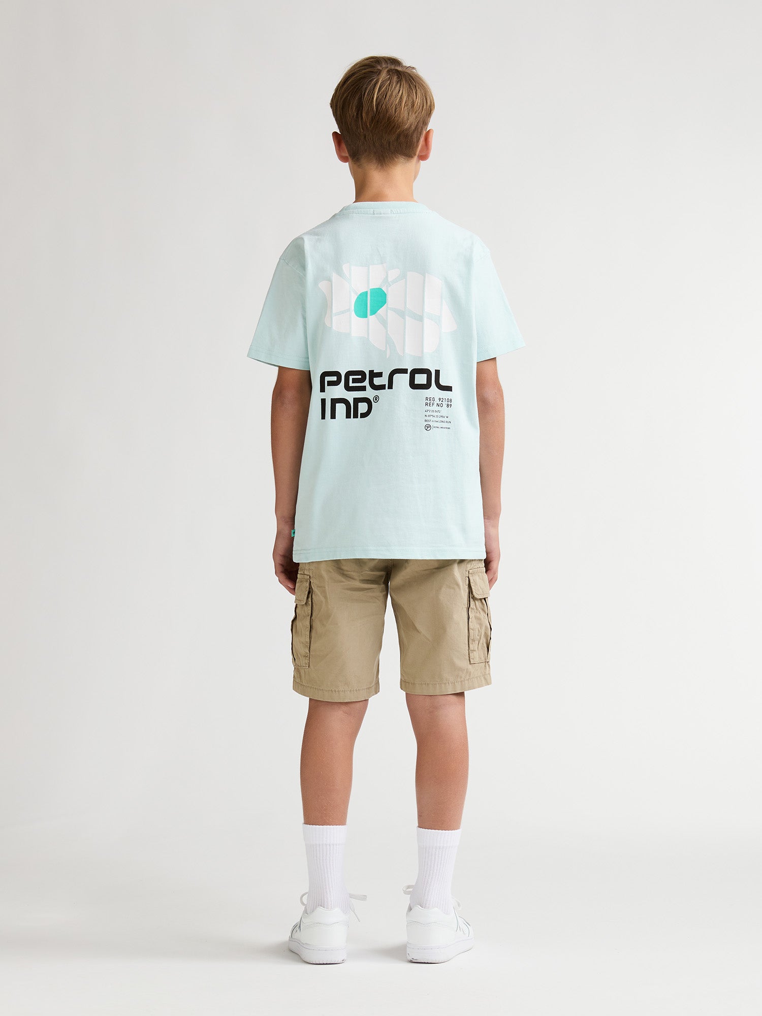 Petrol Industries Boys Shorts Cargo Fit Light Tan