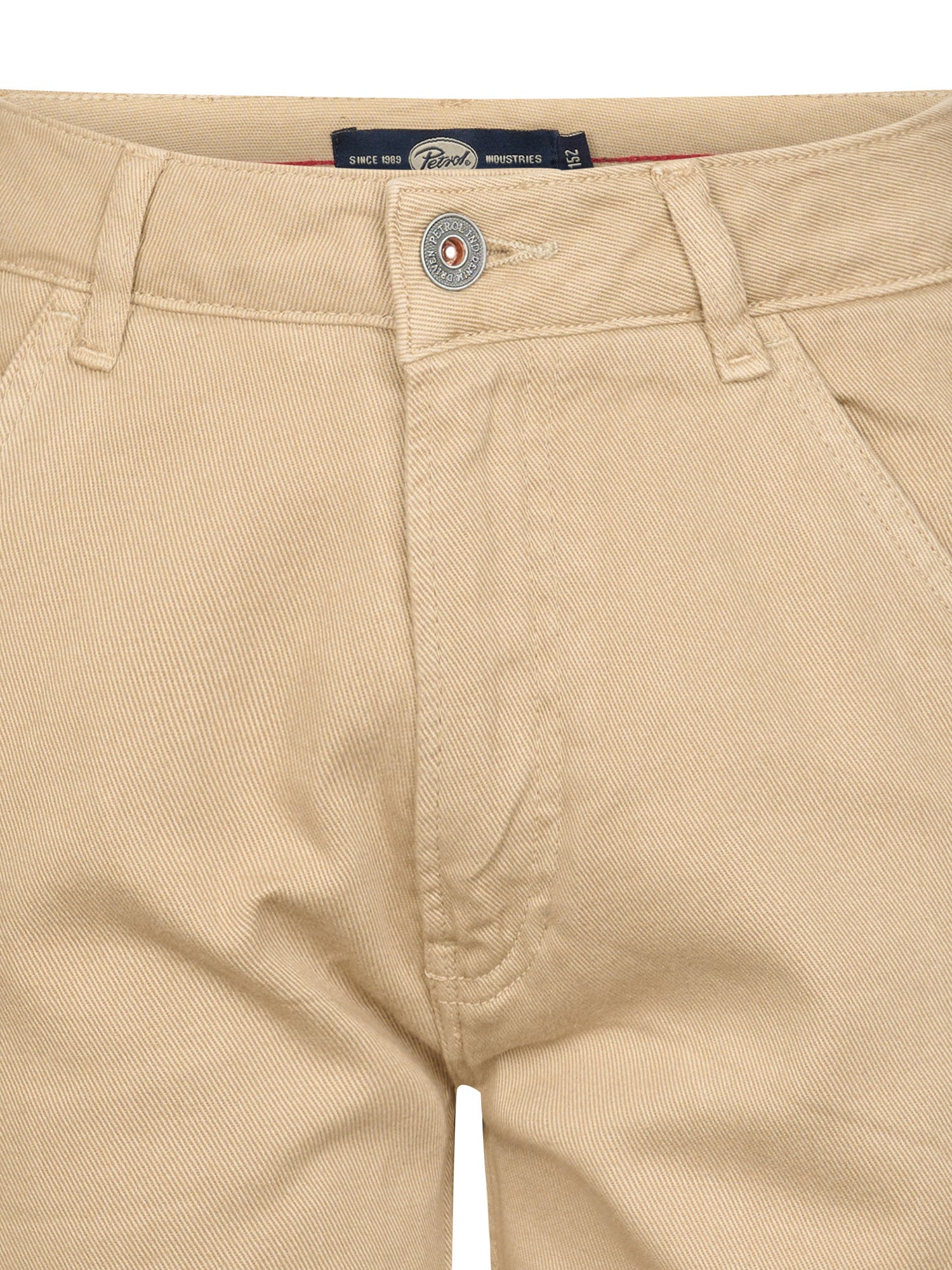 Petrol Industries Boys Shorts Chino Fit Light Tan