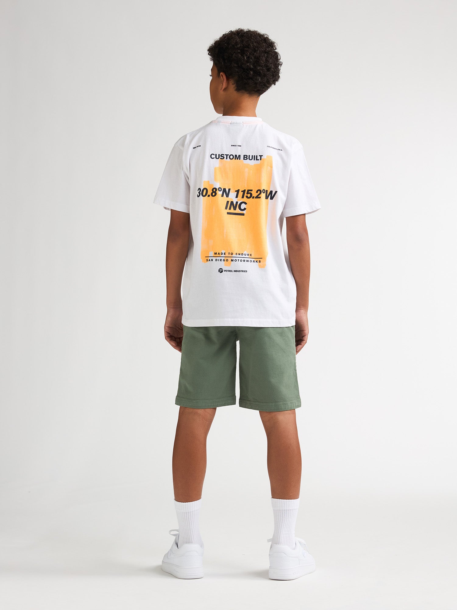 Petrol Industries Boys Shorts Chino Fit Sage