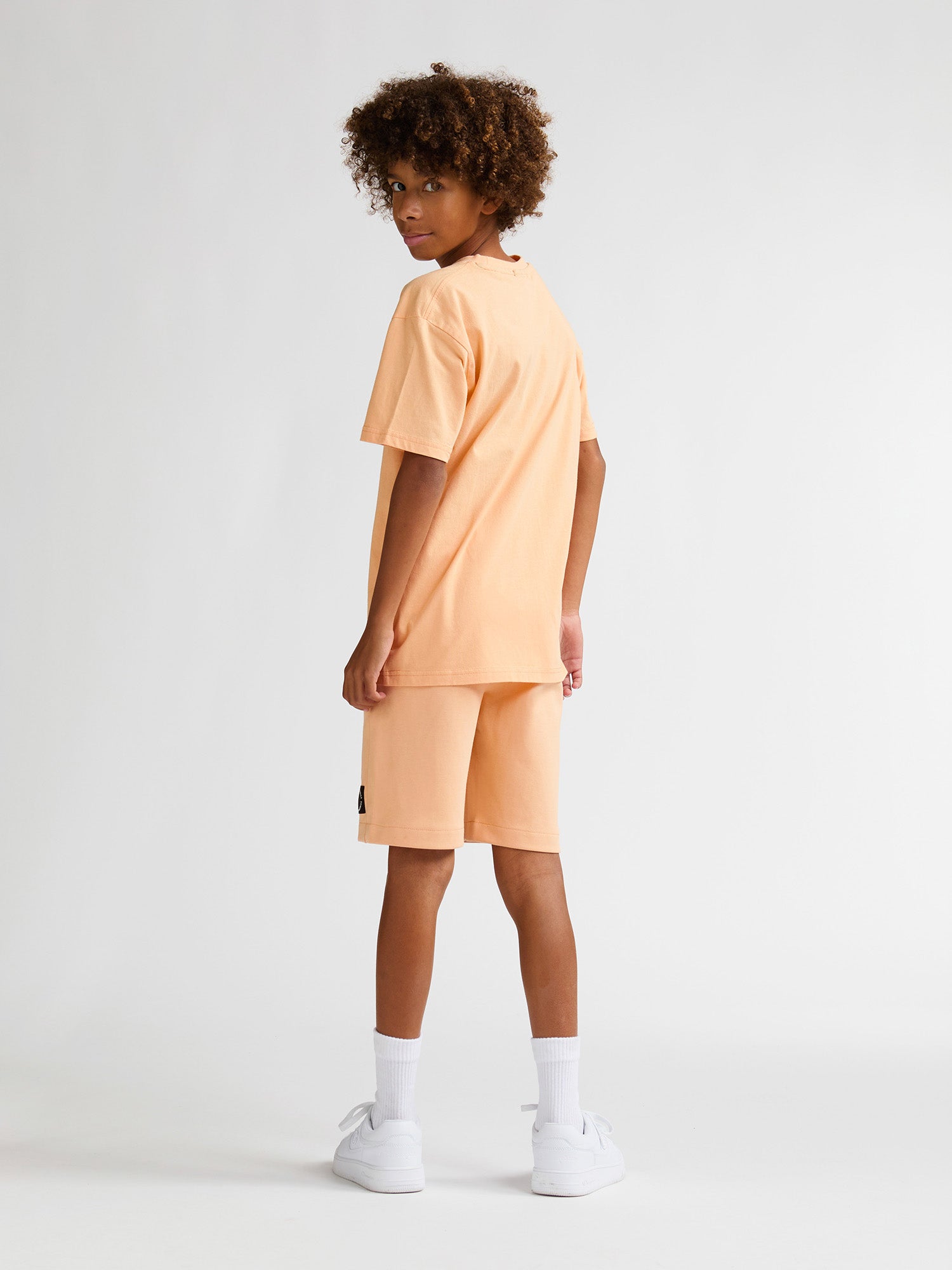 Petrol Industries Boys Short Jogging Relaxed Sweat Fit Tropical Orange