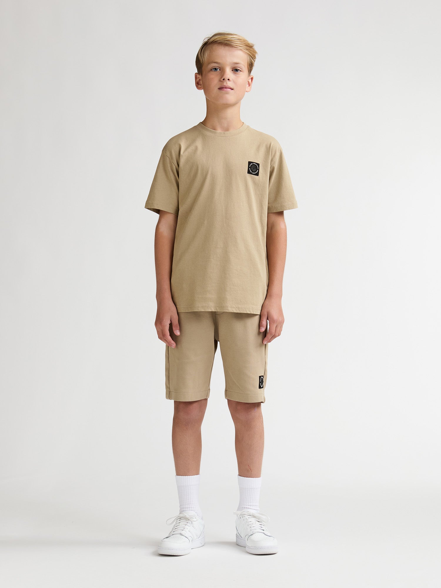 Petrol Industries Boys Short Jogging Relaxed Sweat Fit Light Tan