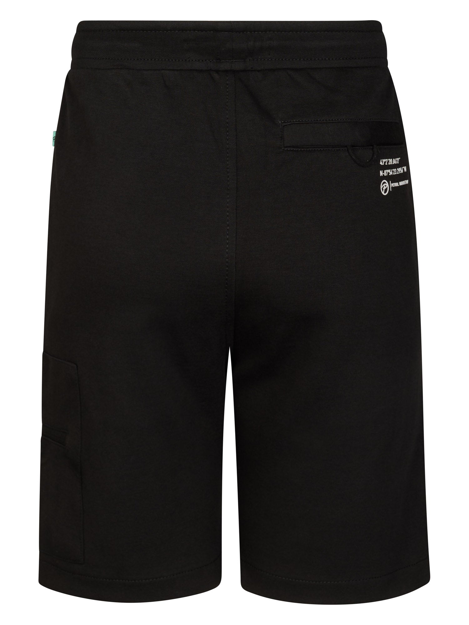 Petrol Industries Boys Short Jogging Relaxed Sweat Fit Black