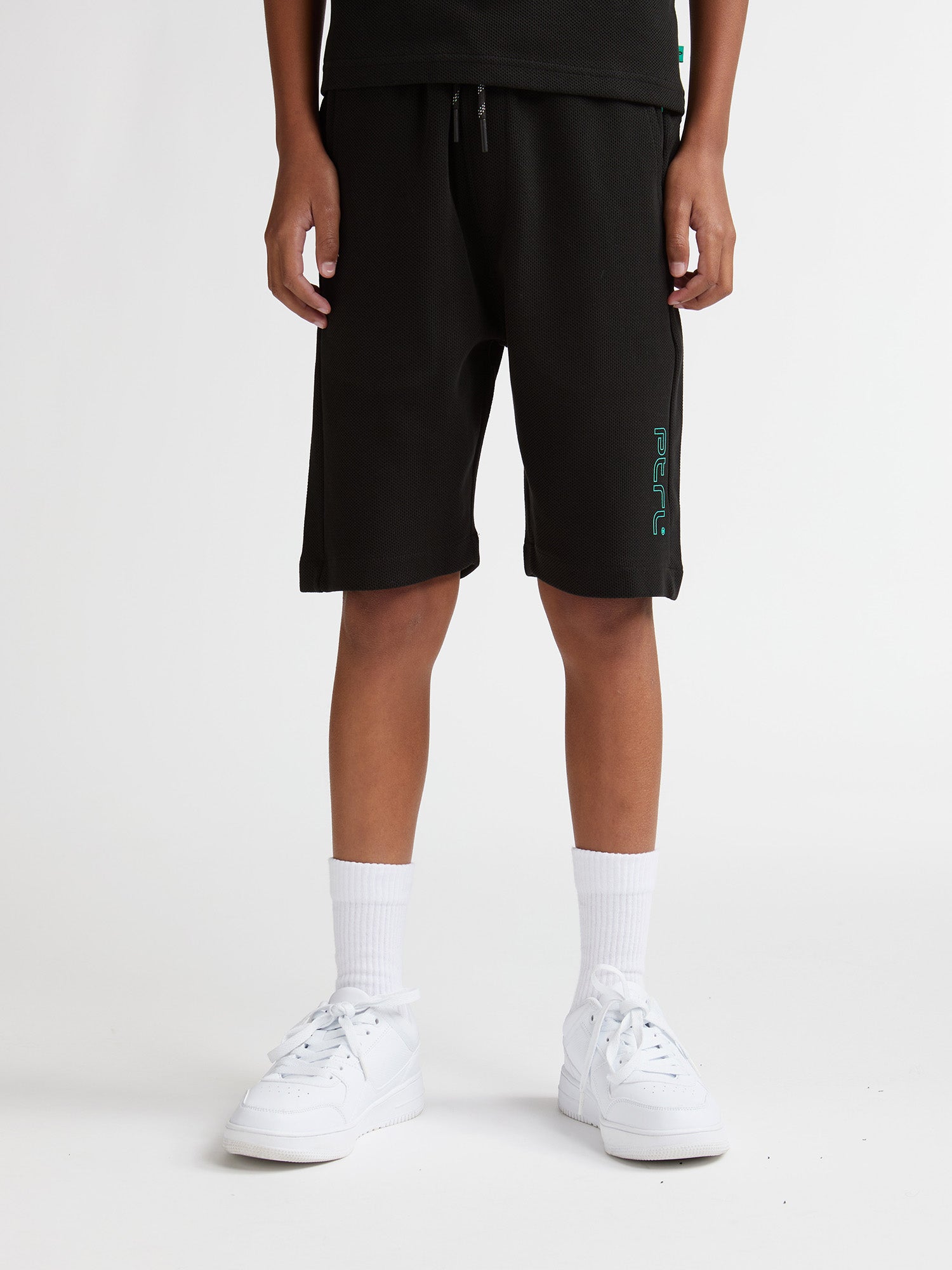 Petrol Industries Boys Short Jogging Relaxed Sweat Fit Black