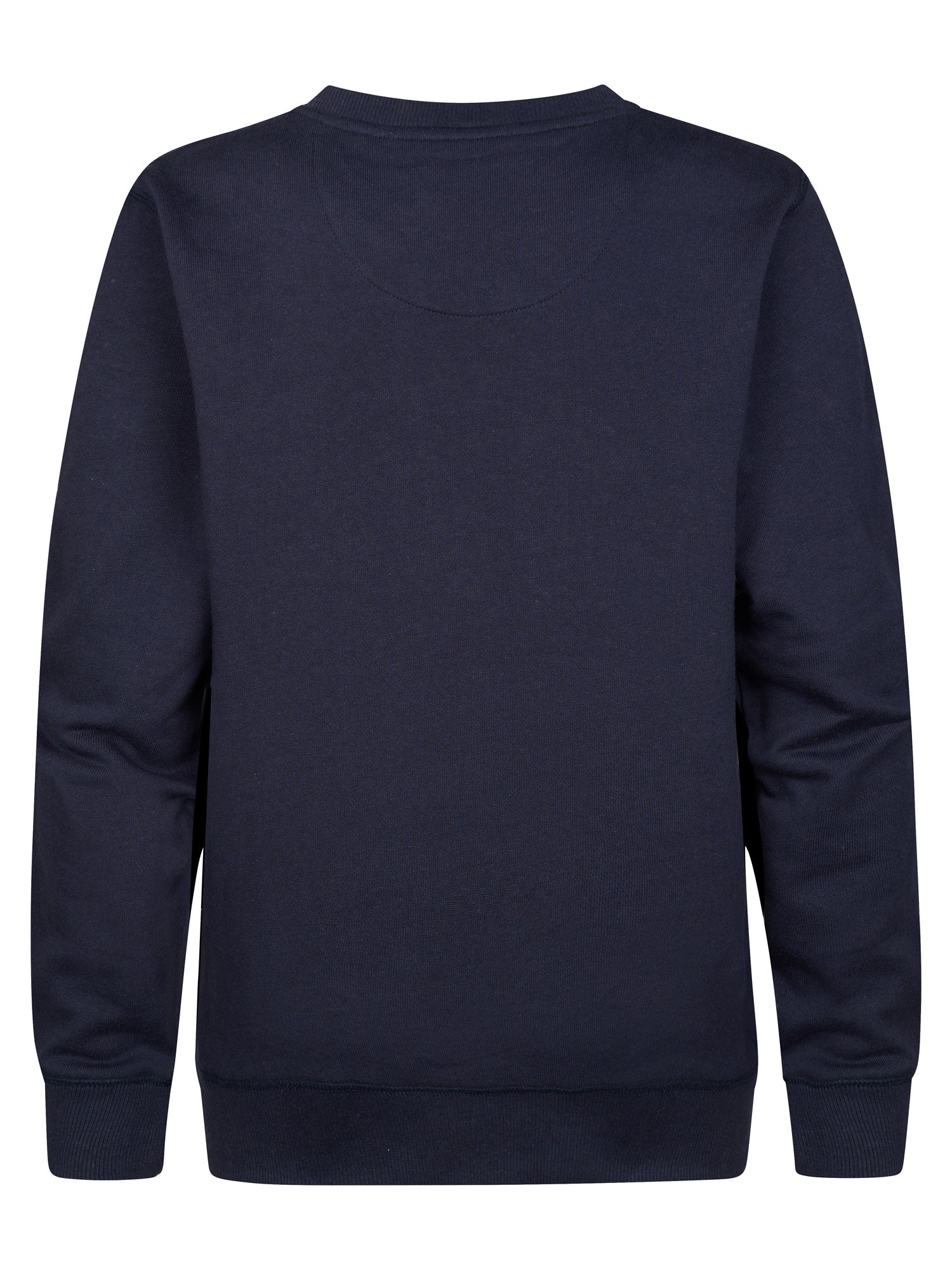 Petrol Industries Boys Sweater Round Neck Print Regular Fit Navy Blue