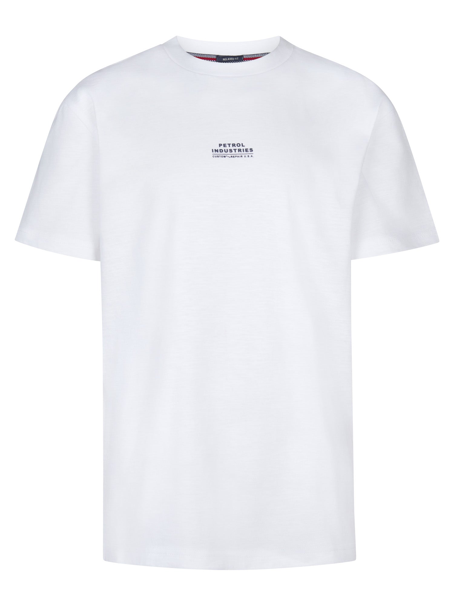 Petrol Industries Boys T-Shirt Short Sleeve Relaxed Fit Bright White