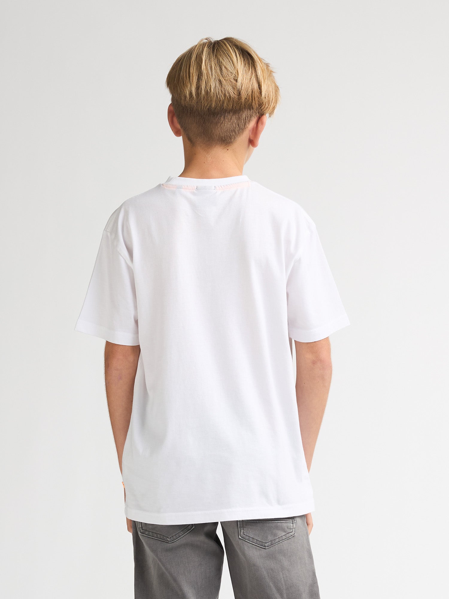 Petrol Industries Boys T-Shirt Short Sleeve Relaxed Fit Bright White