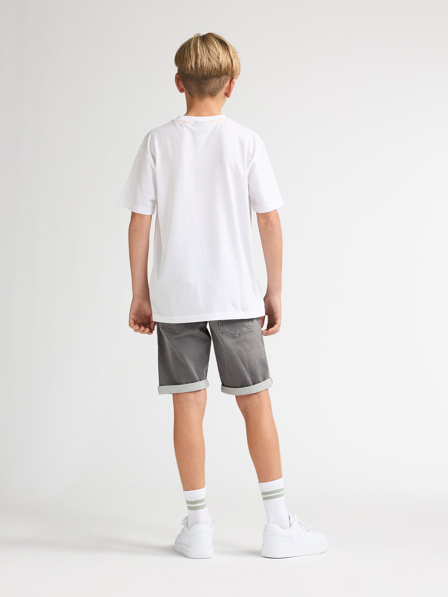 Petrol Industries Boys T-Shirt Short Sleeve Relaxed Fit Bright White