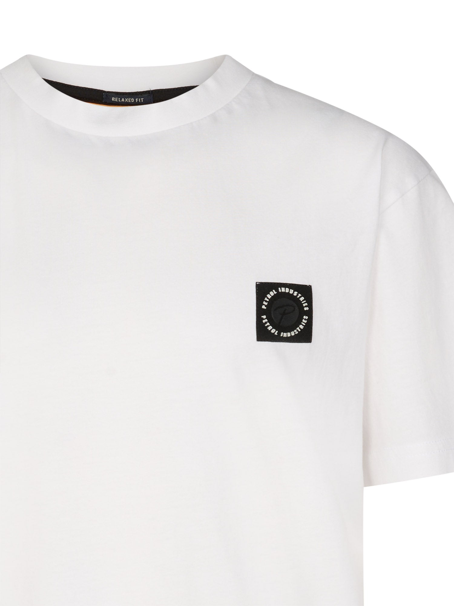 Petrol Industries Boys T-Shirt Short Sleeve Relaxed Fit Bright White