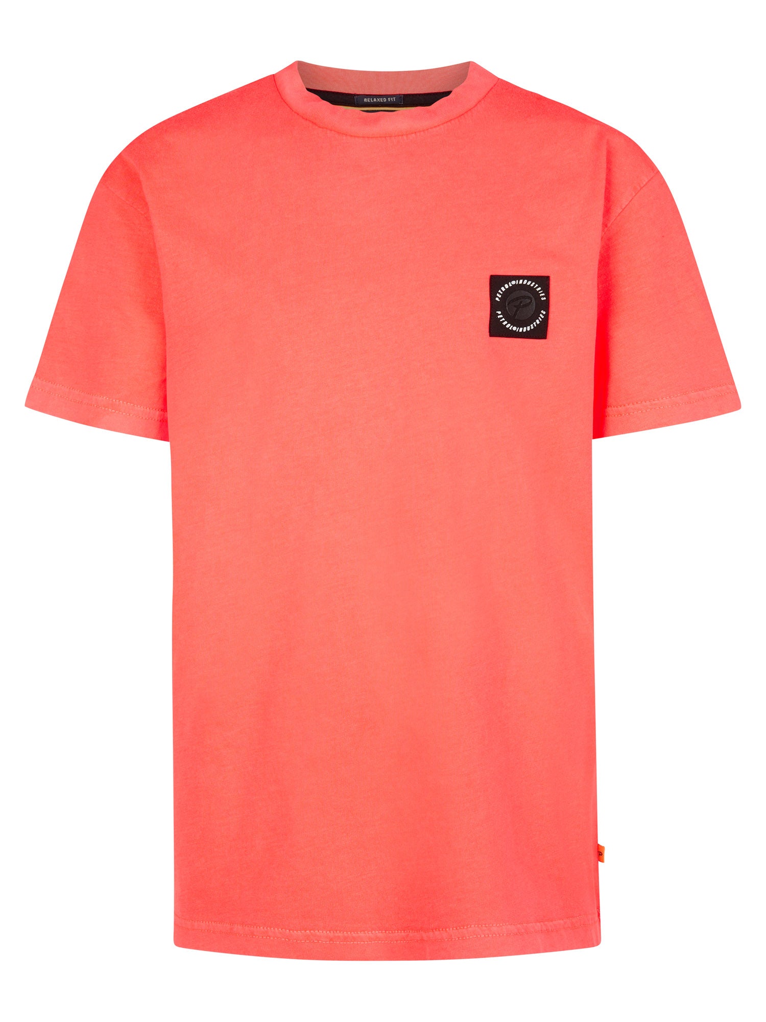 Petrol Industries Boys T-Shirt Short Sleeve Relaxed Fit Fiery Coral