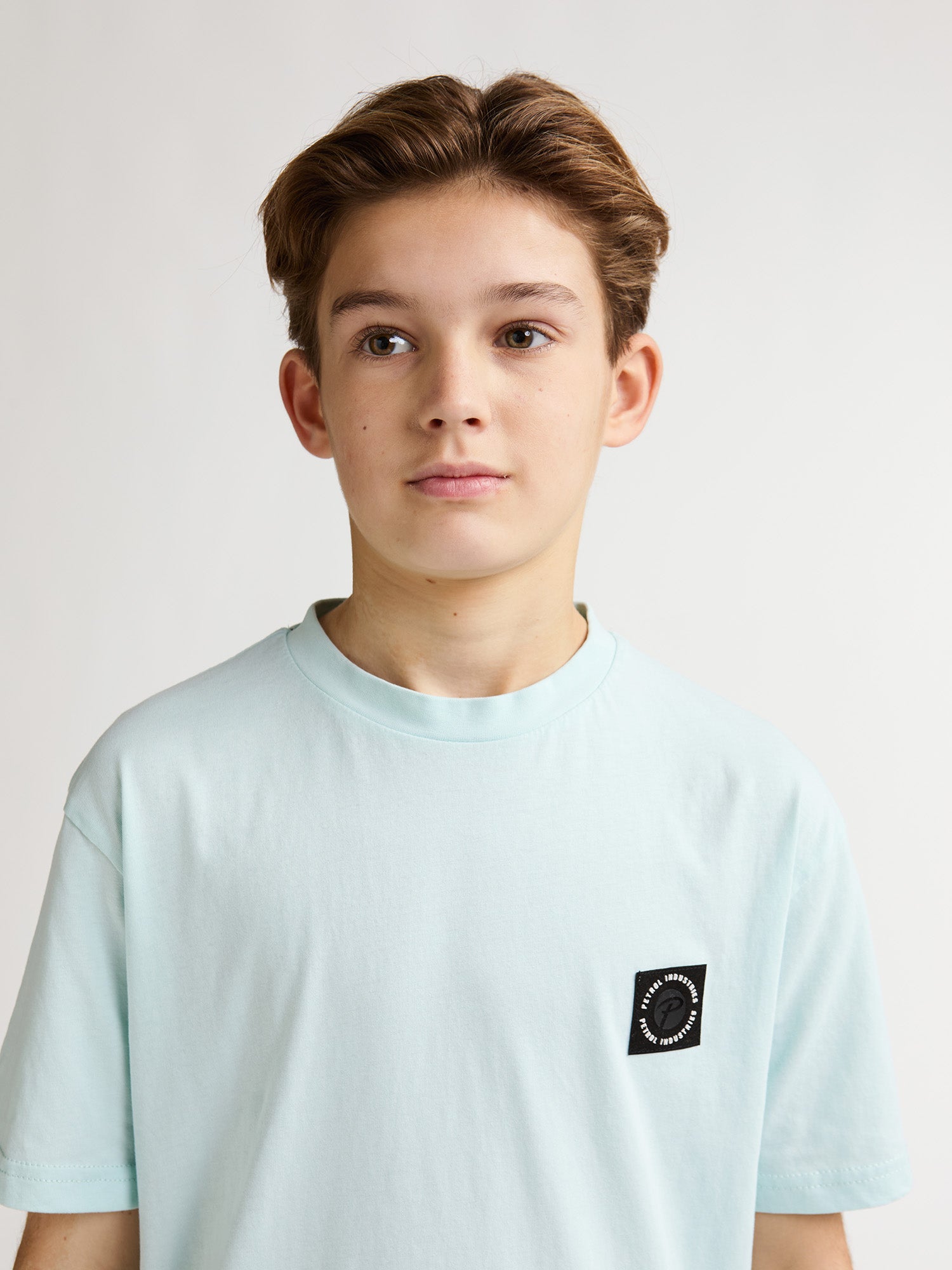 Petrol Industries Boys T-Shirt Short Sleeve Relaxed Fit Cool Mint