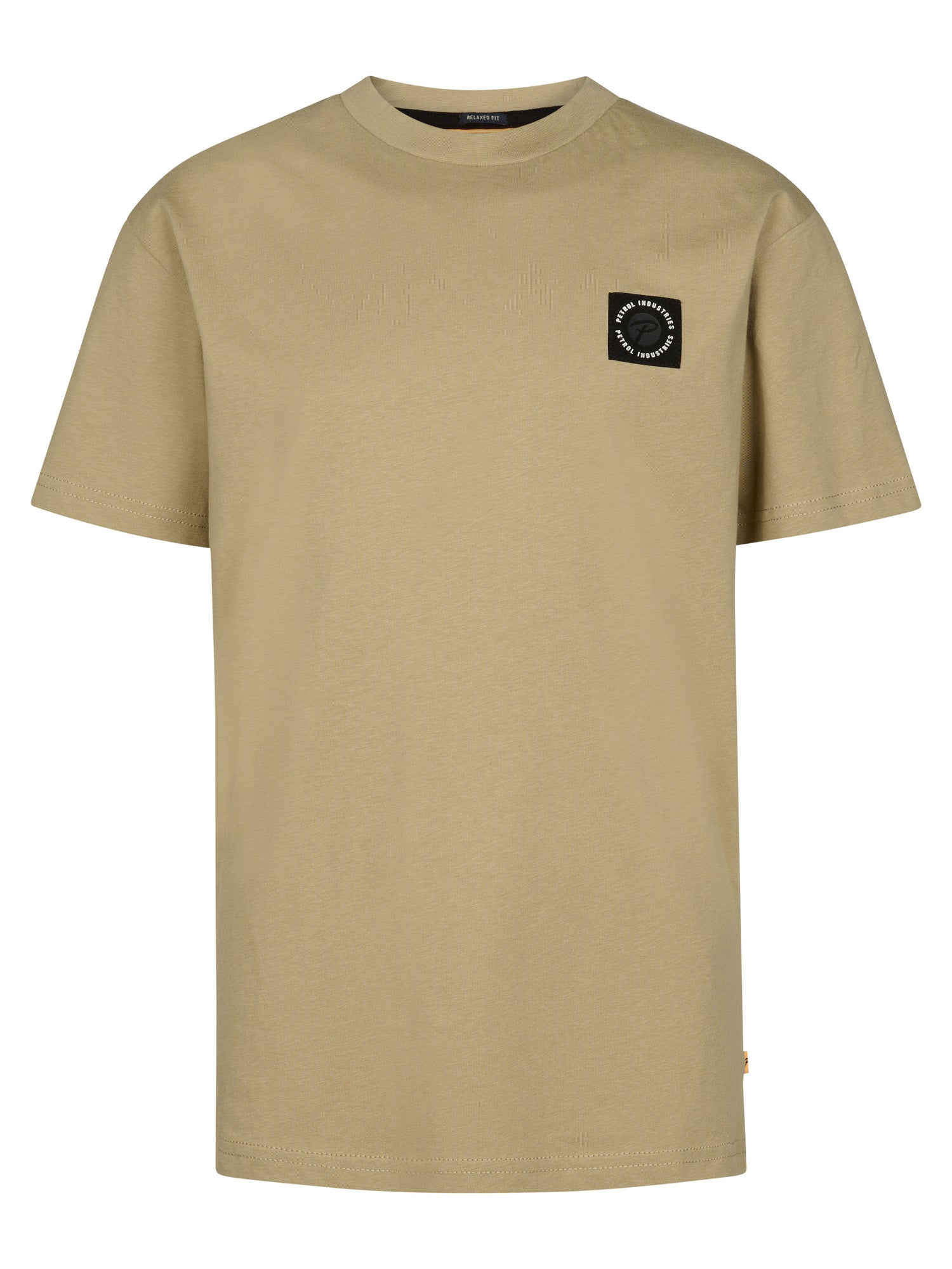 Petrol Industries Boys T-Shirt Short Sleeve Relaxed Fit Light Tan