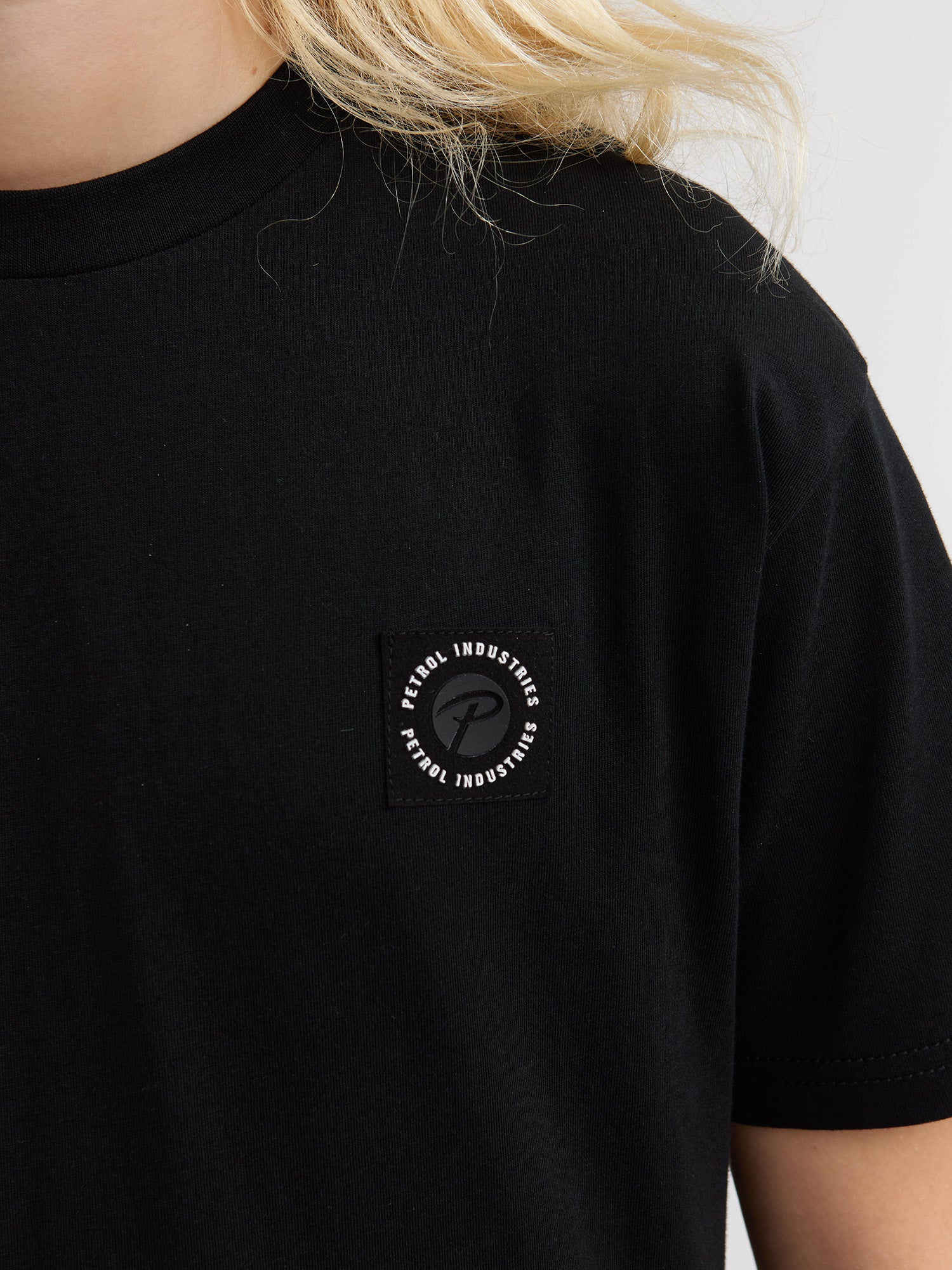 Petrol Industries Boys T-Shirt Short Sleeve Relaxed Fit Black