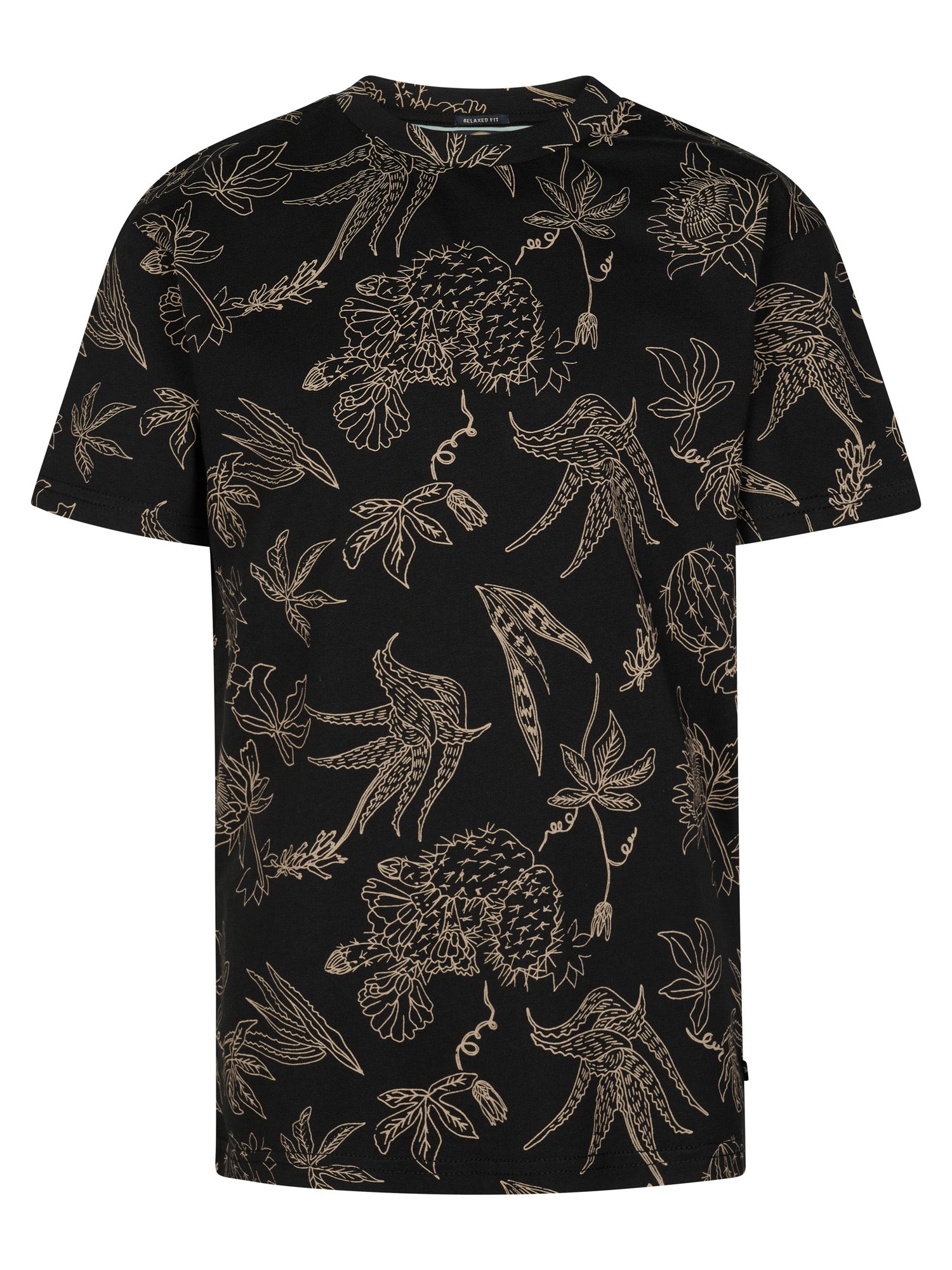 Petrol Industries Boys T-Shirt Short Sleeve Relaxed Fit Black