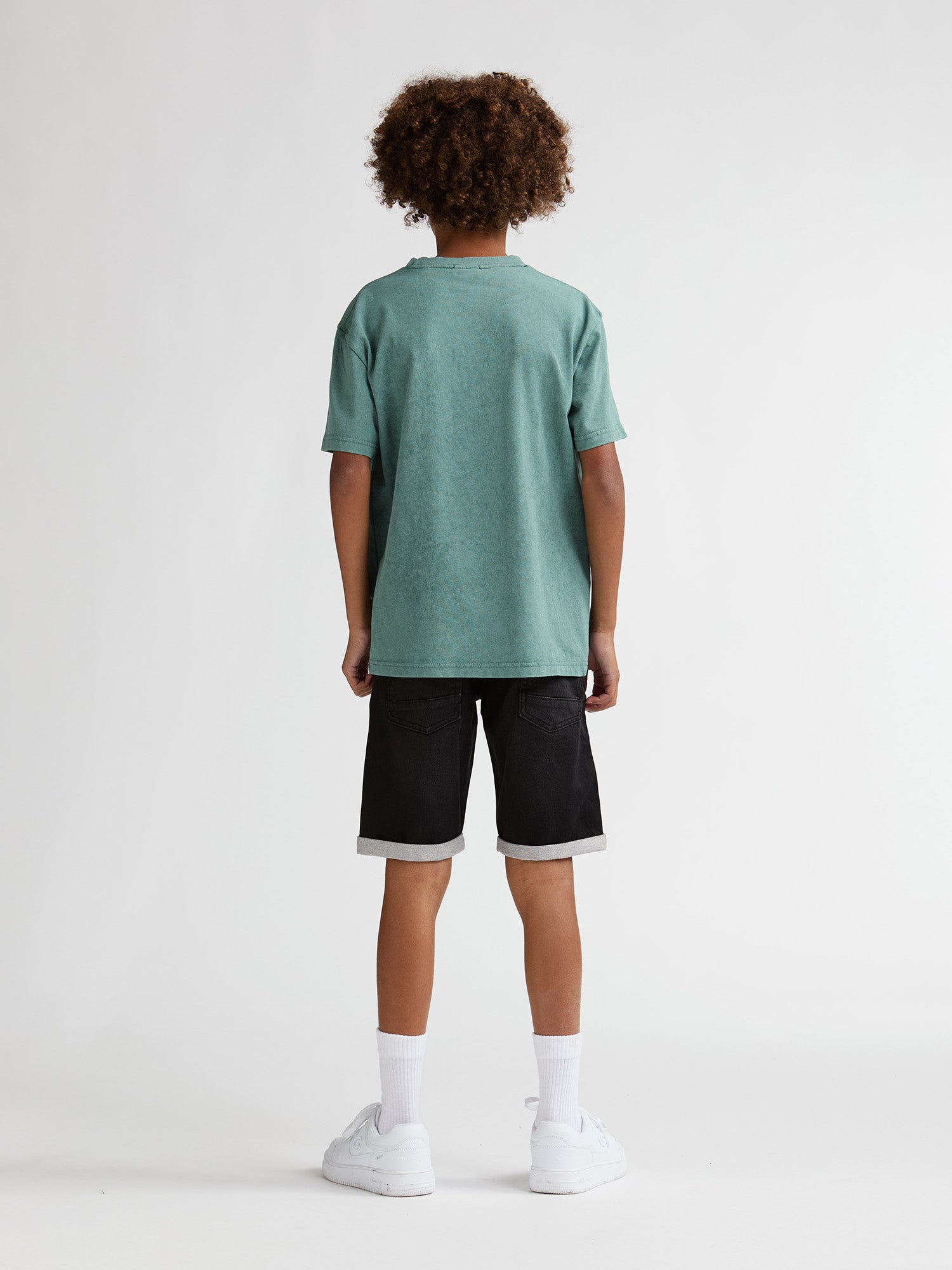 Petrol Industries Boys T-Shirt Short Sleeve Relaxed Fit Oil Green