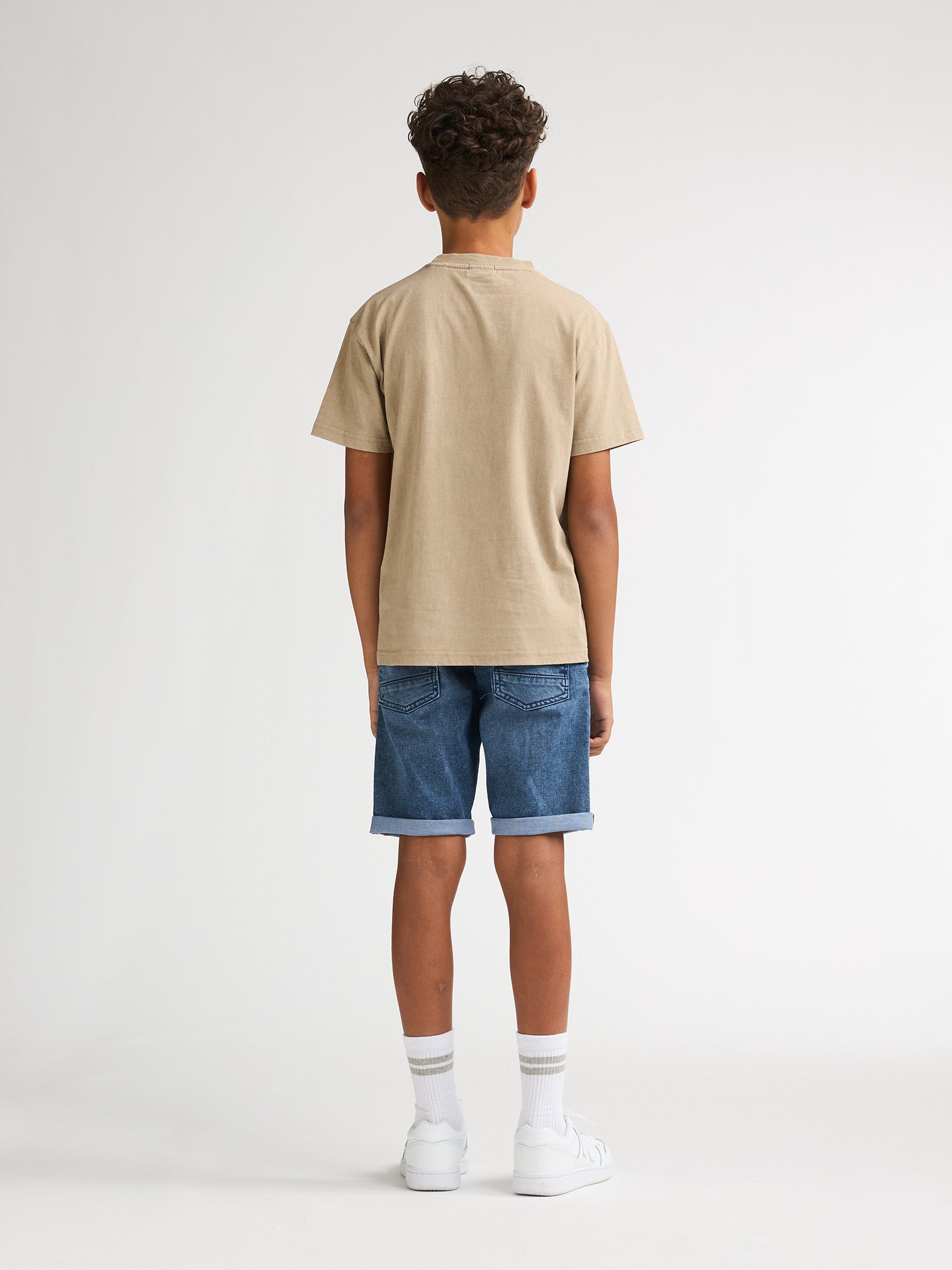 Petrol Industries Boys T-Shirt Short Sleeve Relaxed Fit Light Tan