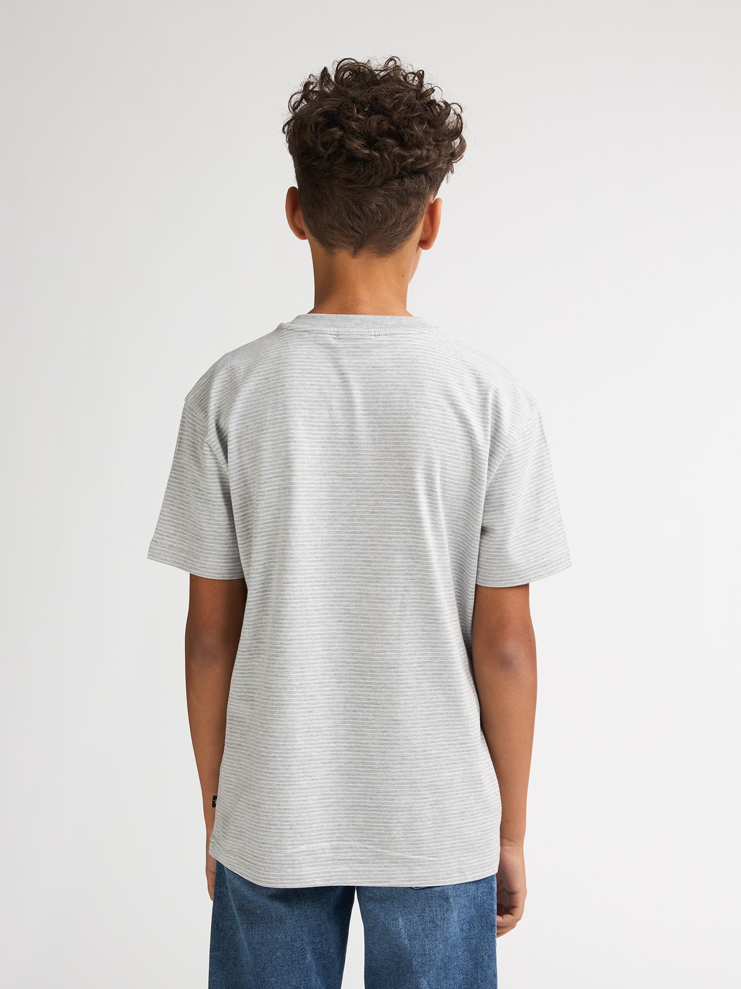 Petrol Industries Boys T-Shirt Short Sleeve Relaxed Fit Antique White Melee