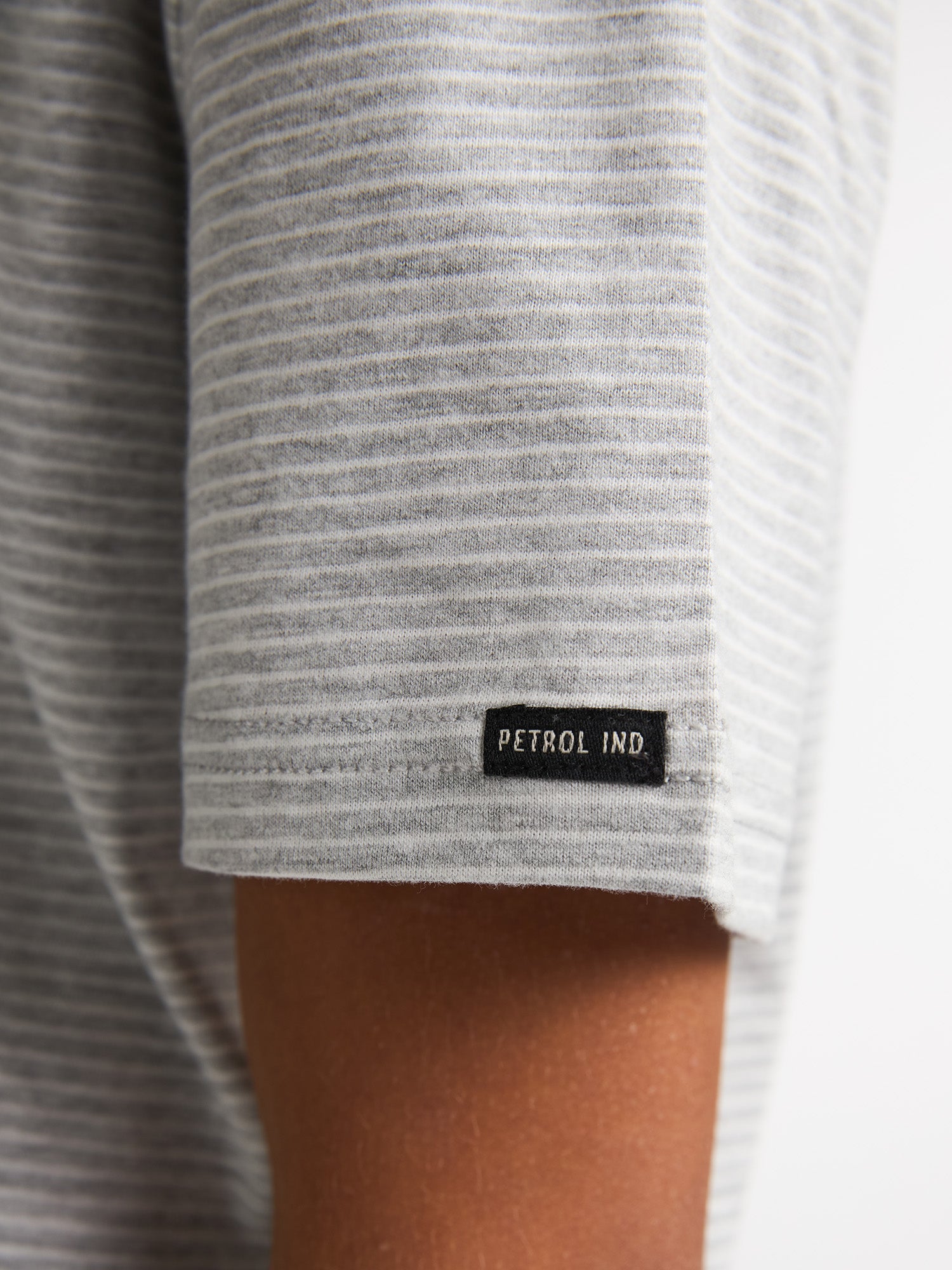 Petrol Industries Boys T-Shirt Short Sleeve Relaxed Fit Antique White Melee