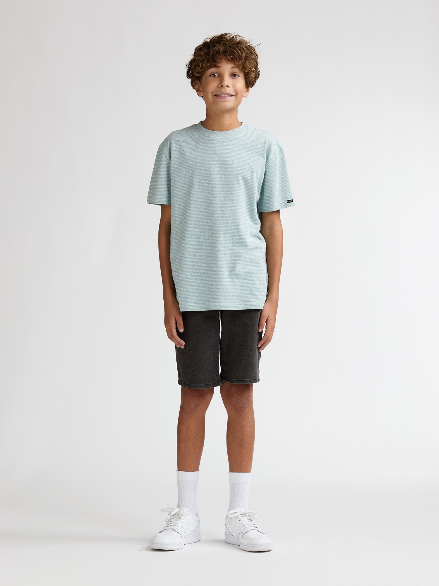 Petrol Industries Boys T-Shirt Short Sleeve Relaxed Fit Cool Mint