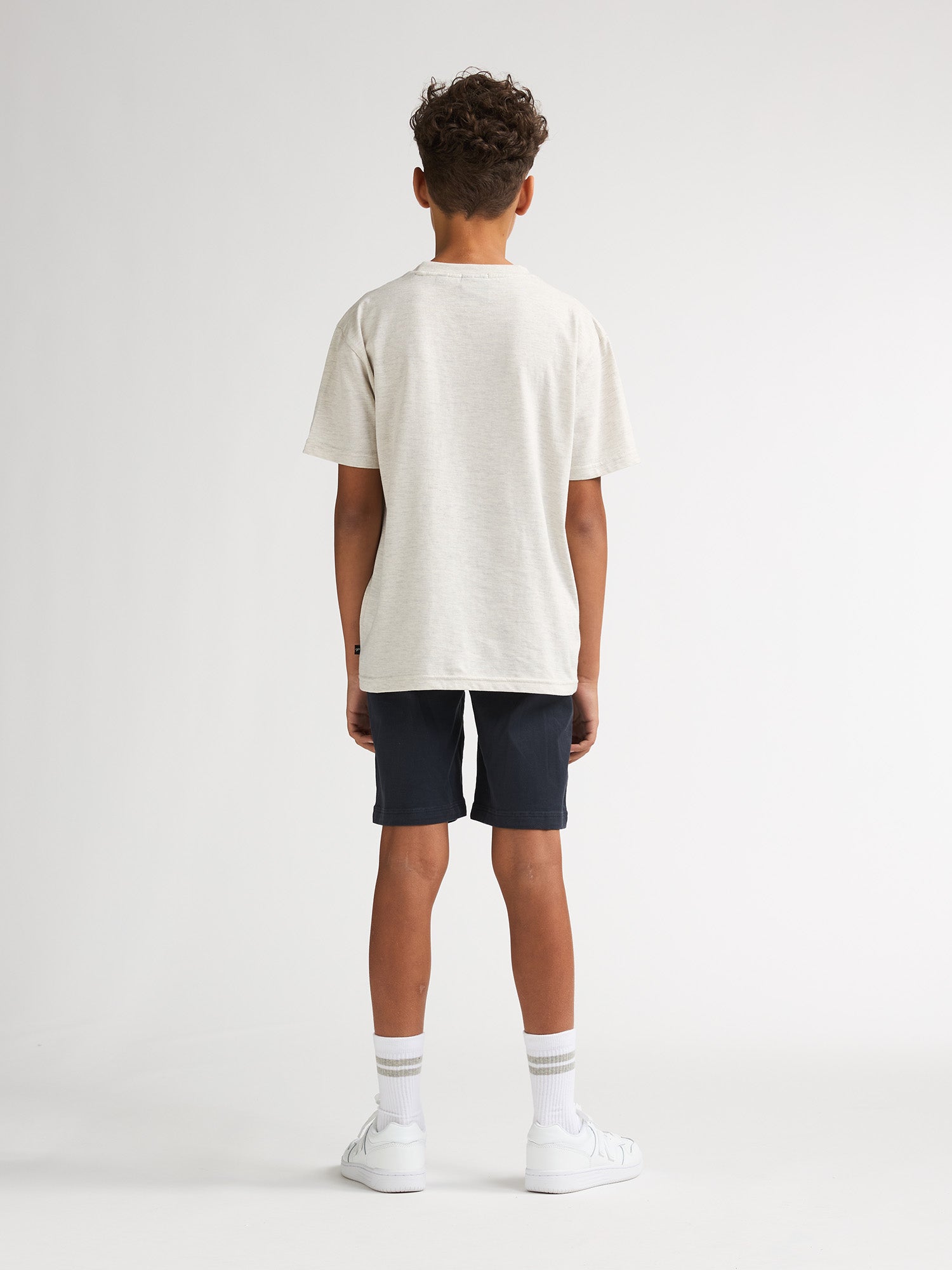 Petrol Industries Boys T-Shirt Short Sleeve Classic Print Relaxed Fit Antique White Melee