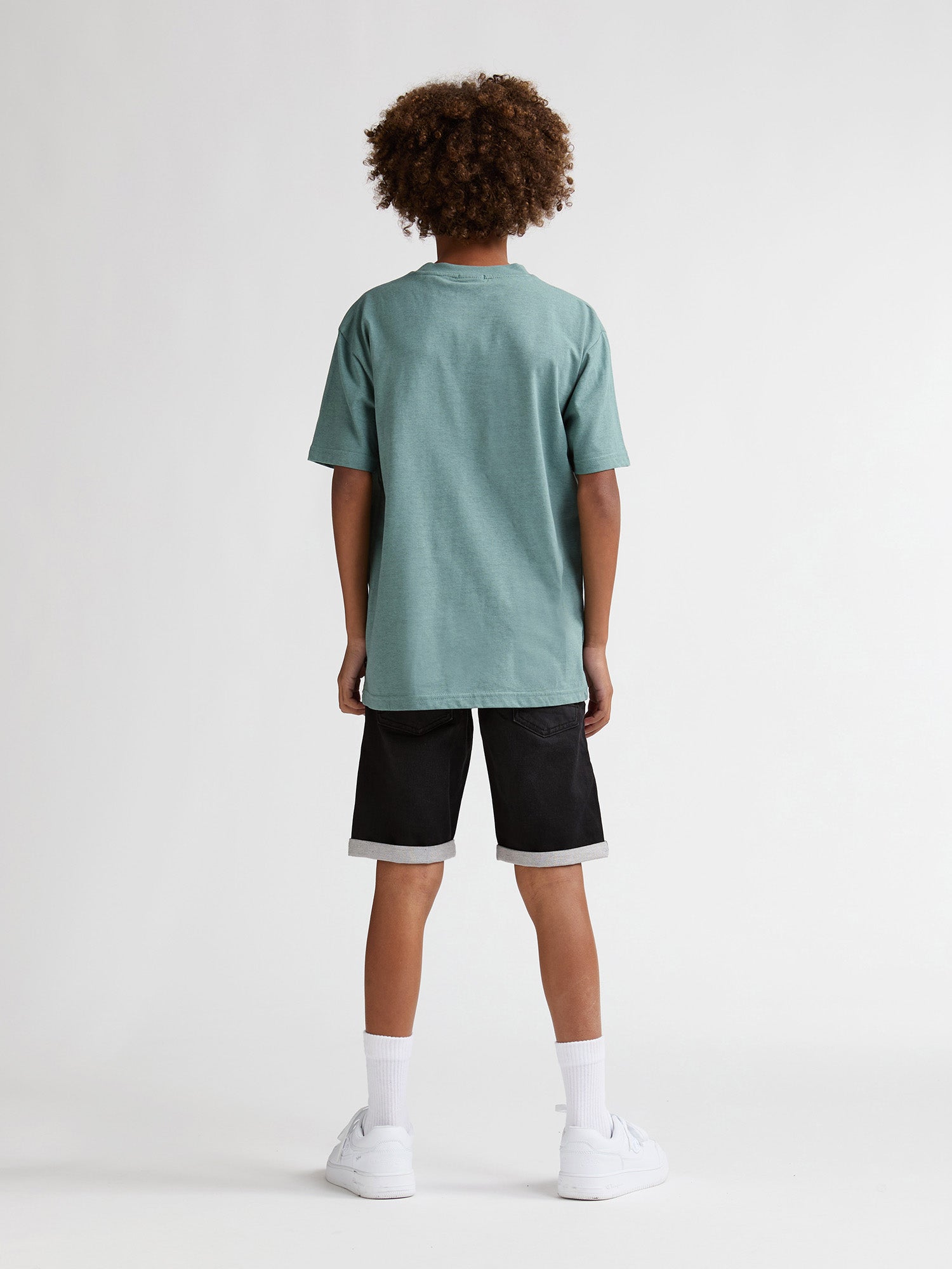 Petrol Industries Boys T-Shirt Short Sleeve Classic Print Relaxed Fit Oil Green
