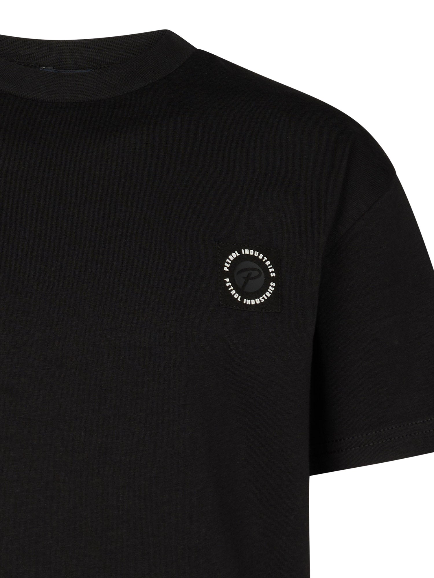 Petrol Industries Boys T-Shirt Short Sleeve Classic Print Relaxed Fit Black