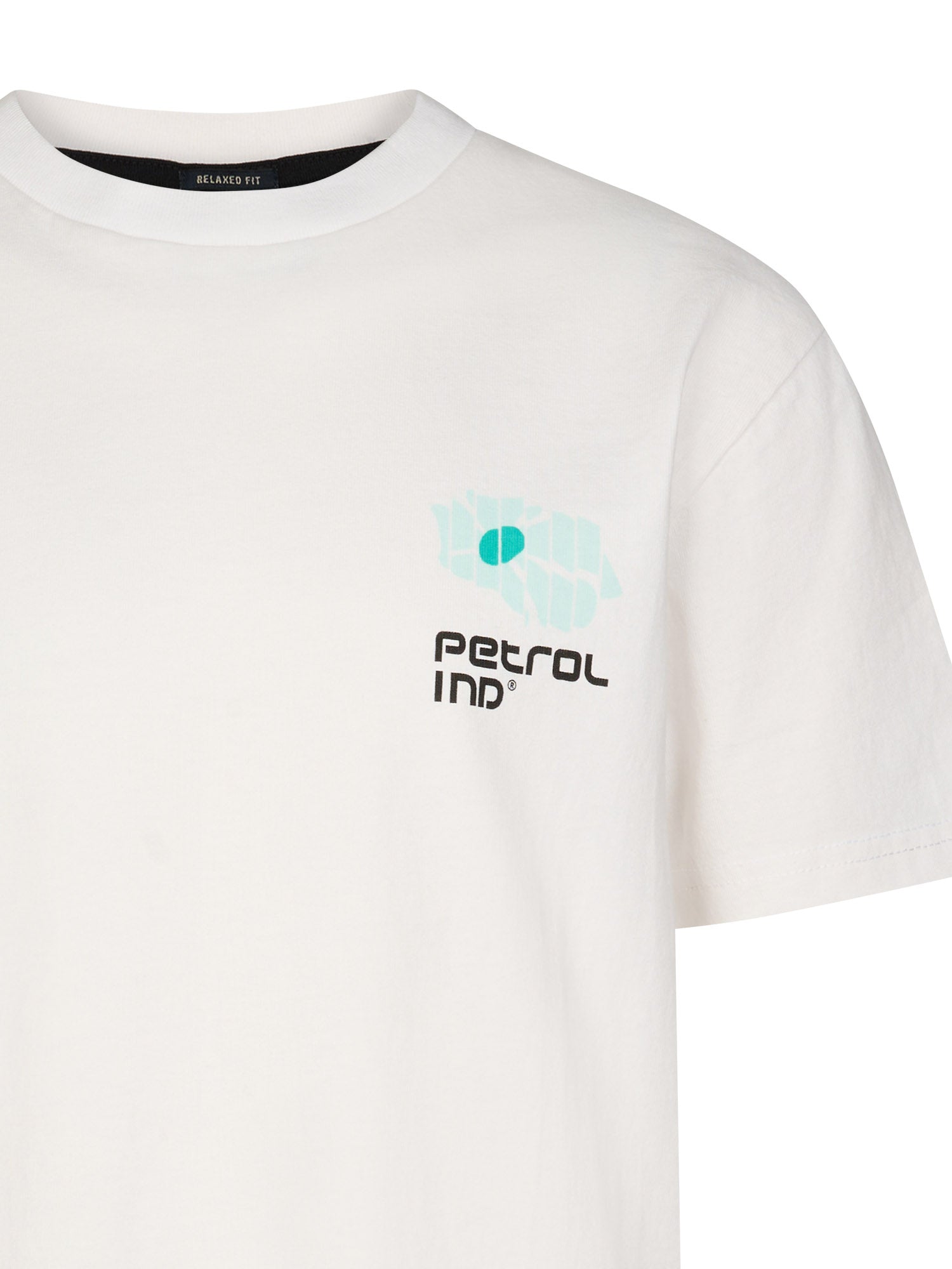 Petrol Industries Boys T-Shirt Short Sleeve Classic Print Relaxed Fit Bright White