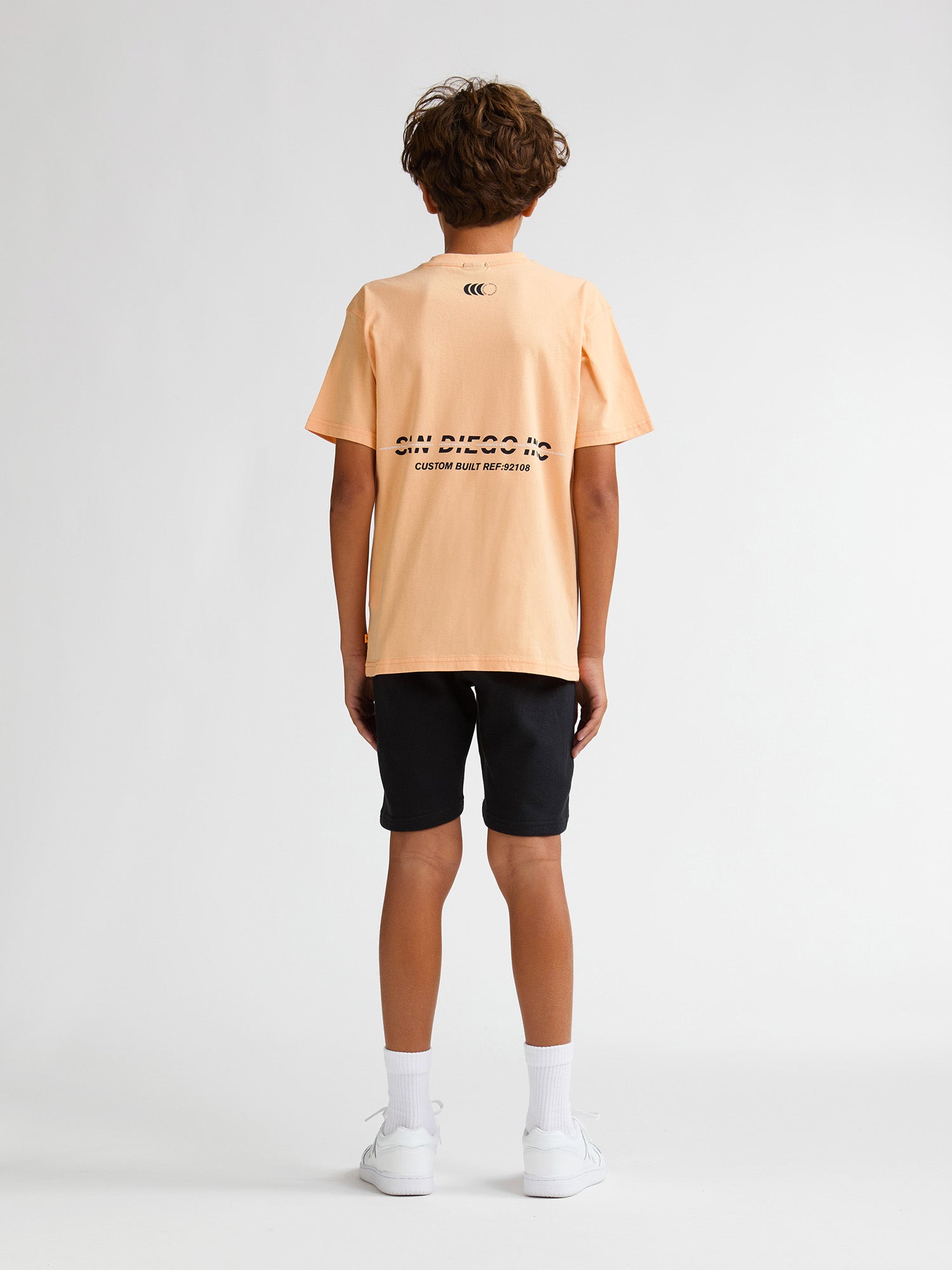 Petrol Industries Boys T-Shirt Short Sleeve Classic Print Relaxed Fit Tropical Orange