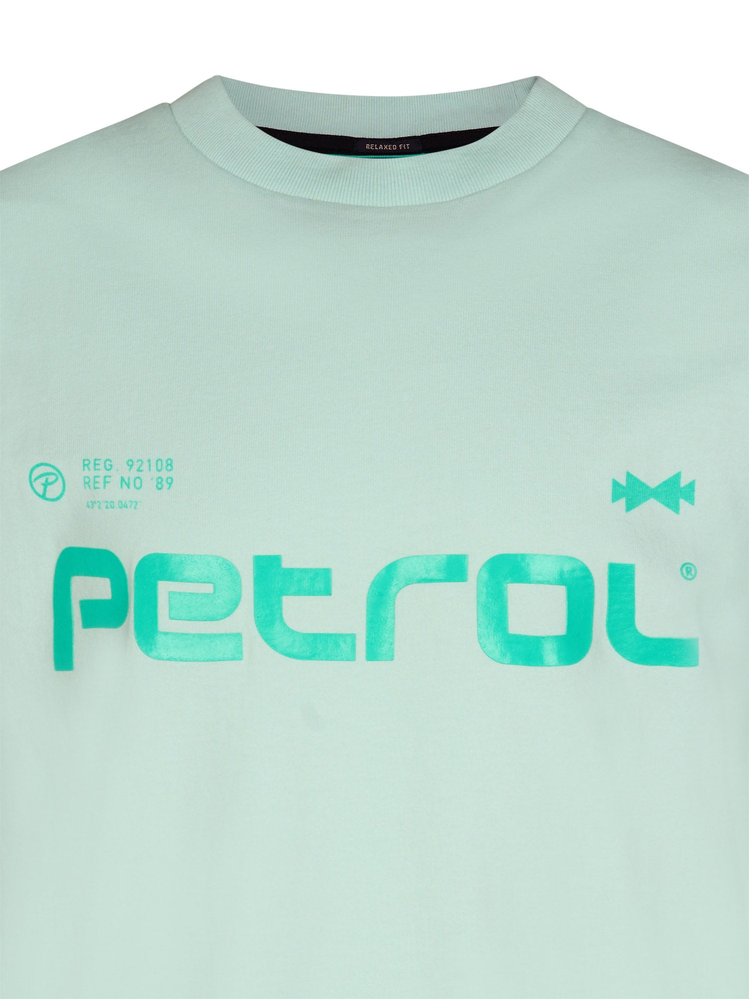 Petrol Industries Boys T-Shirt Short Sleeve Classic Print Relaxed Fit Cool Mint