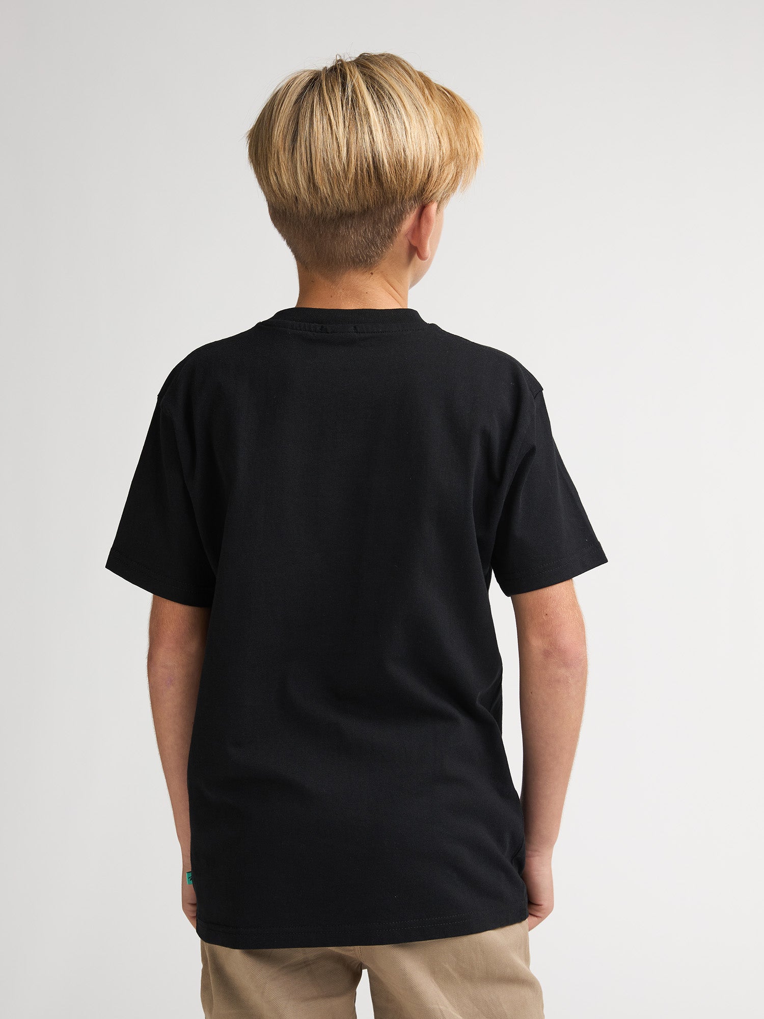 Petrol Industries Boys T-Shirt Short Sleeve Classic Print Relaxed Fit Black