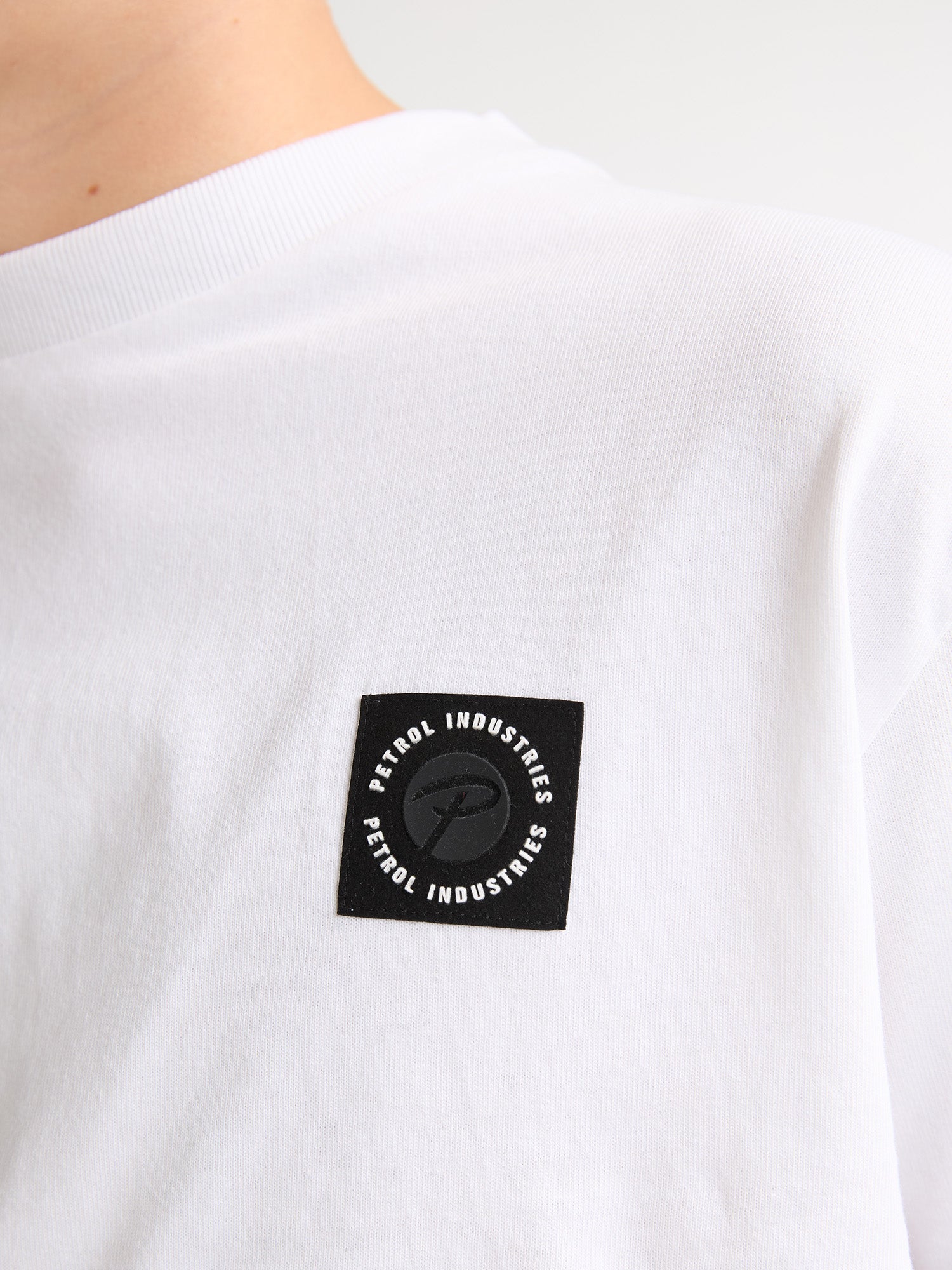 Petrol Industries Boys T-Shirt Short Sleeve Classic Print Relaxed Fit Bright White