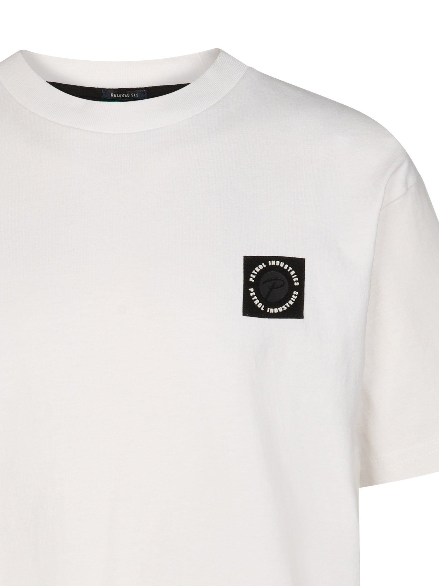 Petrol Industries Boys T-Shirt Short Sleeve Classic Print Relaxed Fit Bright White
