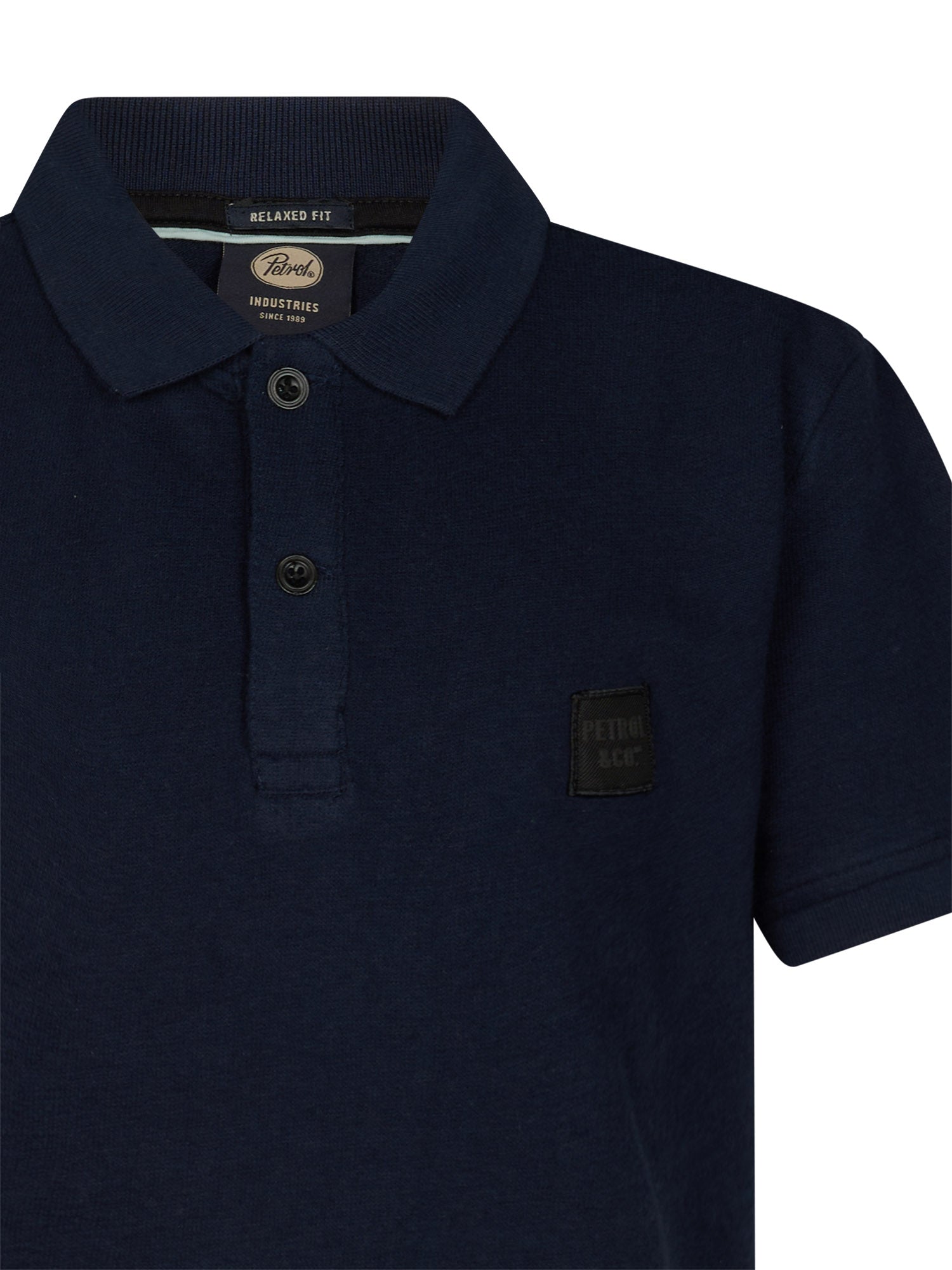 Petrol Industries Boys Polo Short Sleeve Relaxed Fit Navy Blue