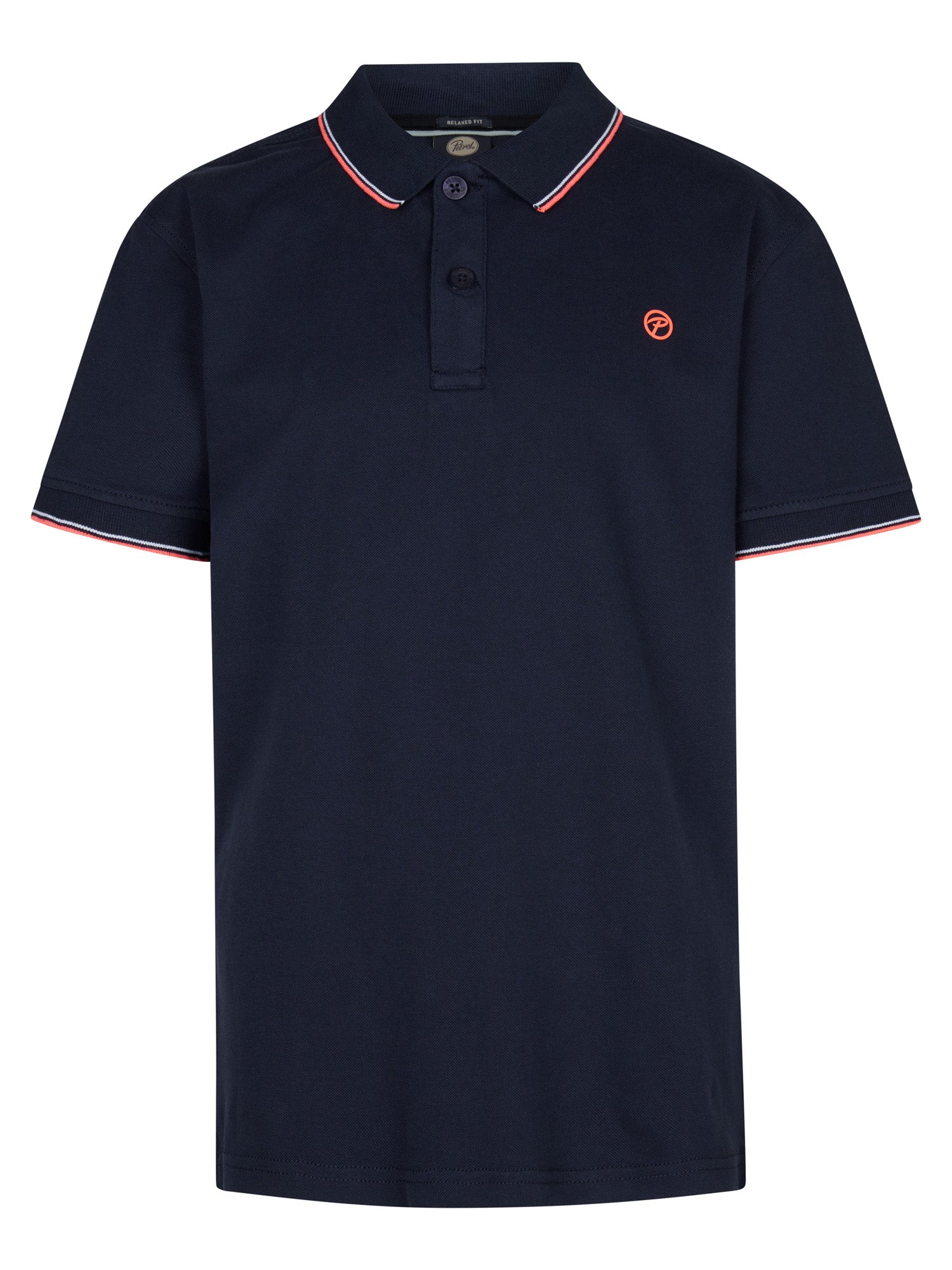 Petrol Industries Boys Polo Short Sleeve Relaxed Fit Navy Blue