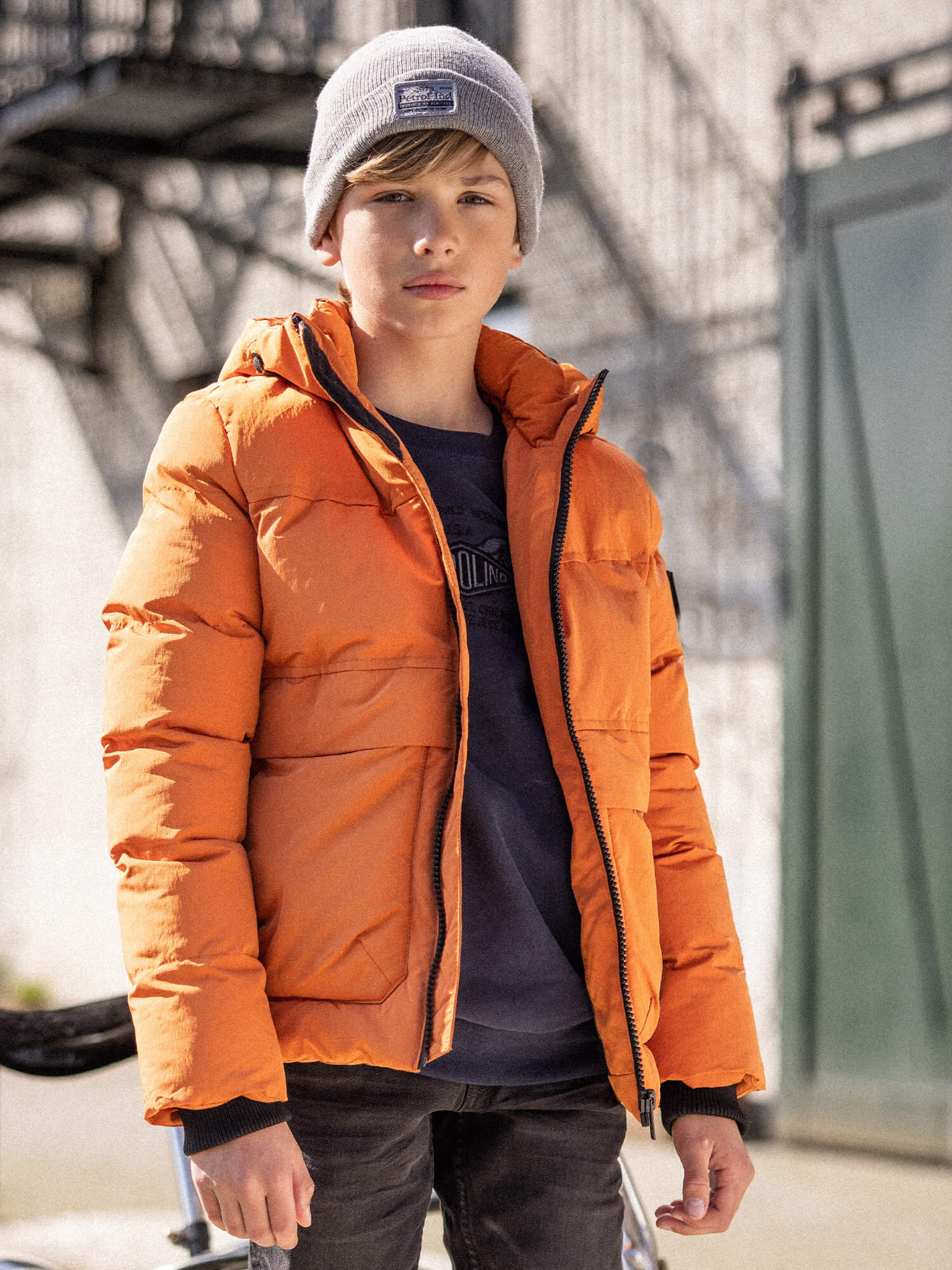 Padded Jacket Chicago Petrol Industries padded-jacket-chicago-petrol-industries