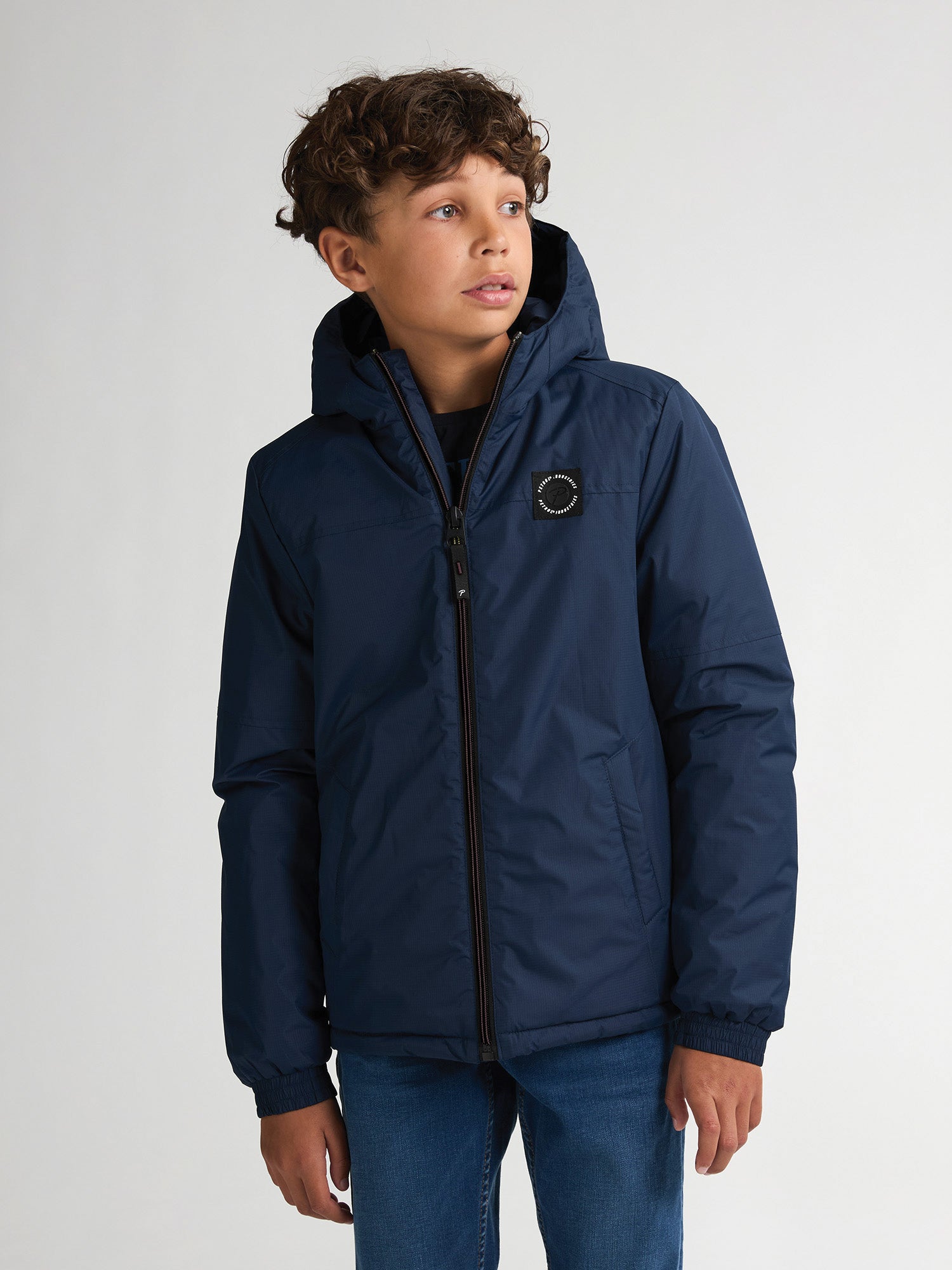 ダウンジャケット SOPHNET. Padding Hooded Blouson (Navy/L) Bison Padded Jacket for boys experience the quality and style of