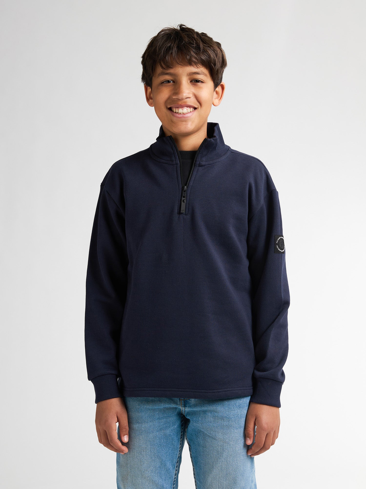 Stylish Half-Zip Sweater Skagit for boys by Petrol Industries