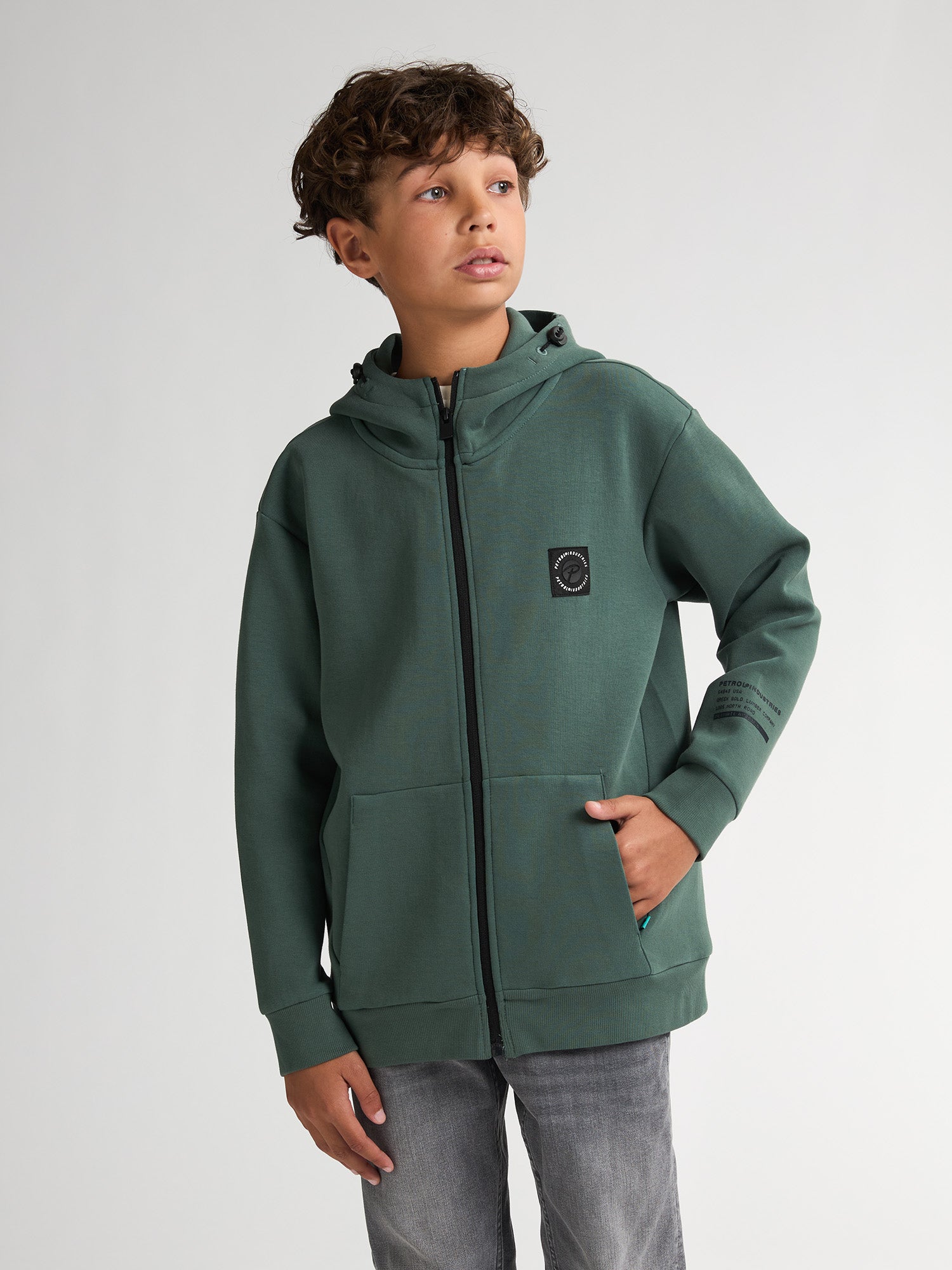 Discover the Hooded Zip Sweater Siskiyou from Petrol Industries
