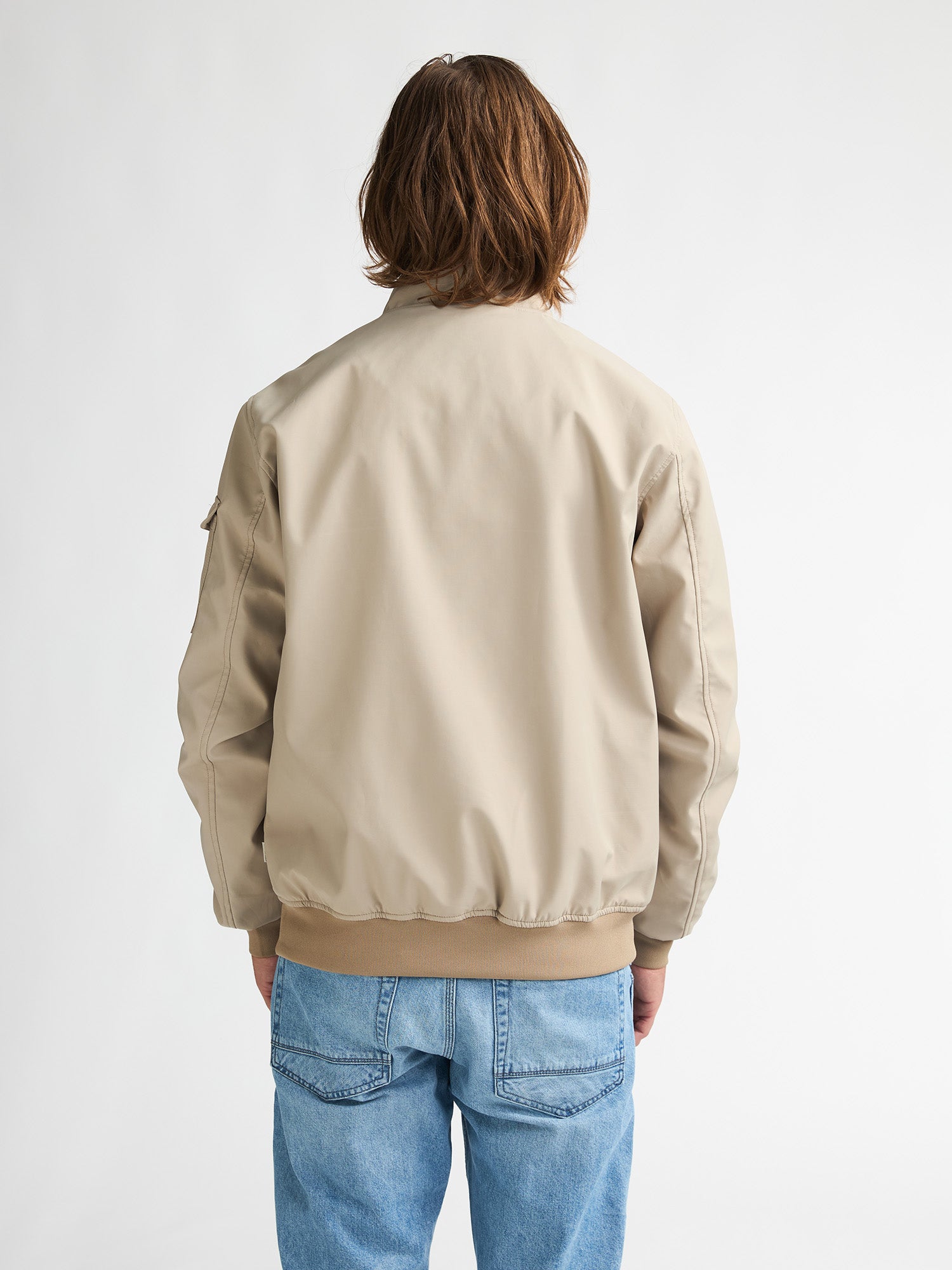 Petrol Industries Men Jacket Bomber Regular Fit Light Tan