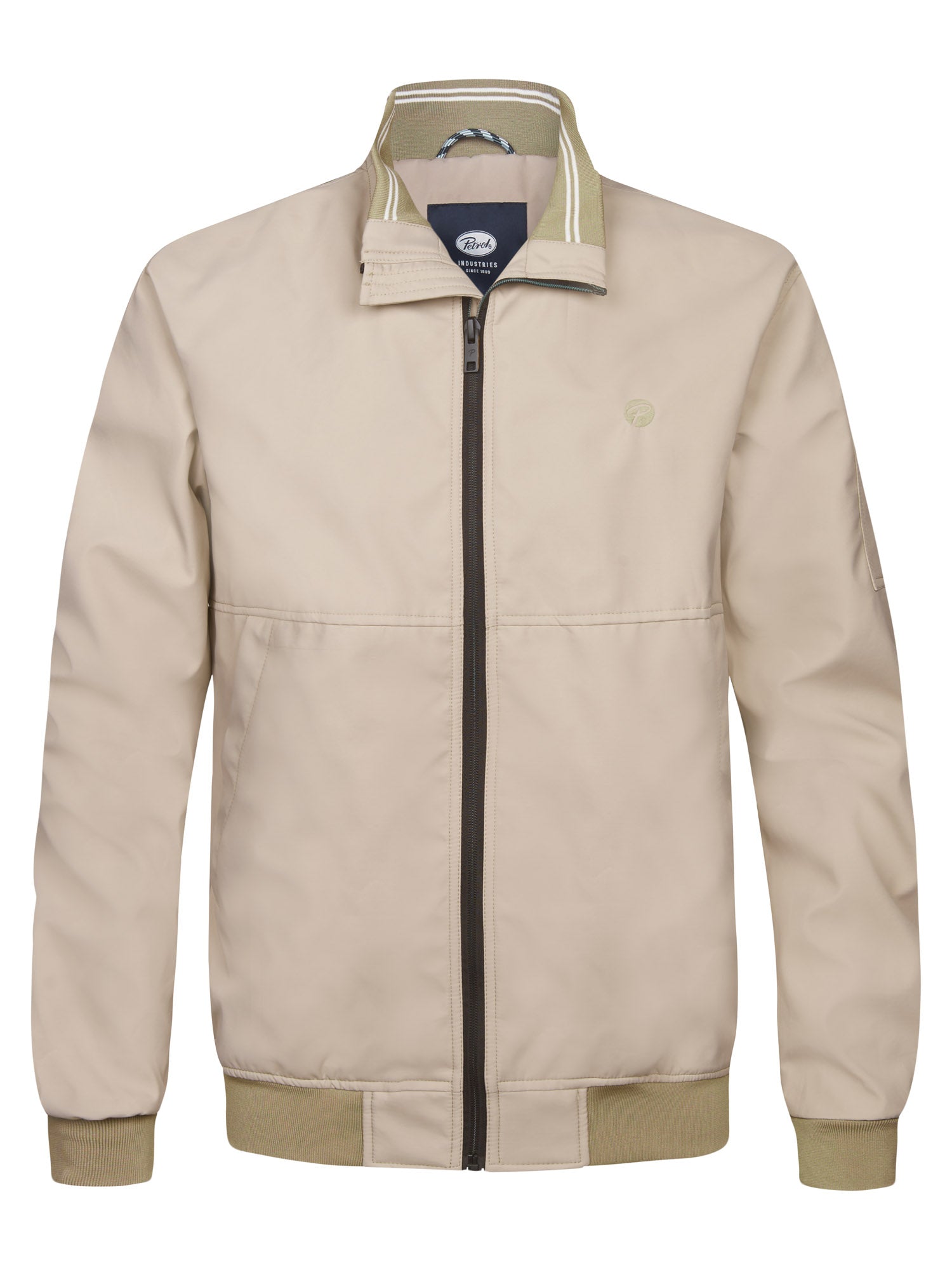 Petrol Industries Men Jacket Bomber Regular Fit Light Tan
