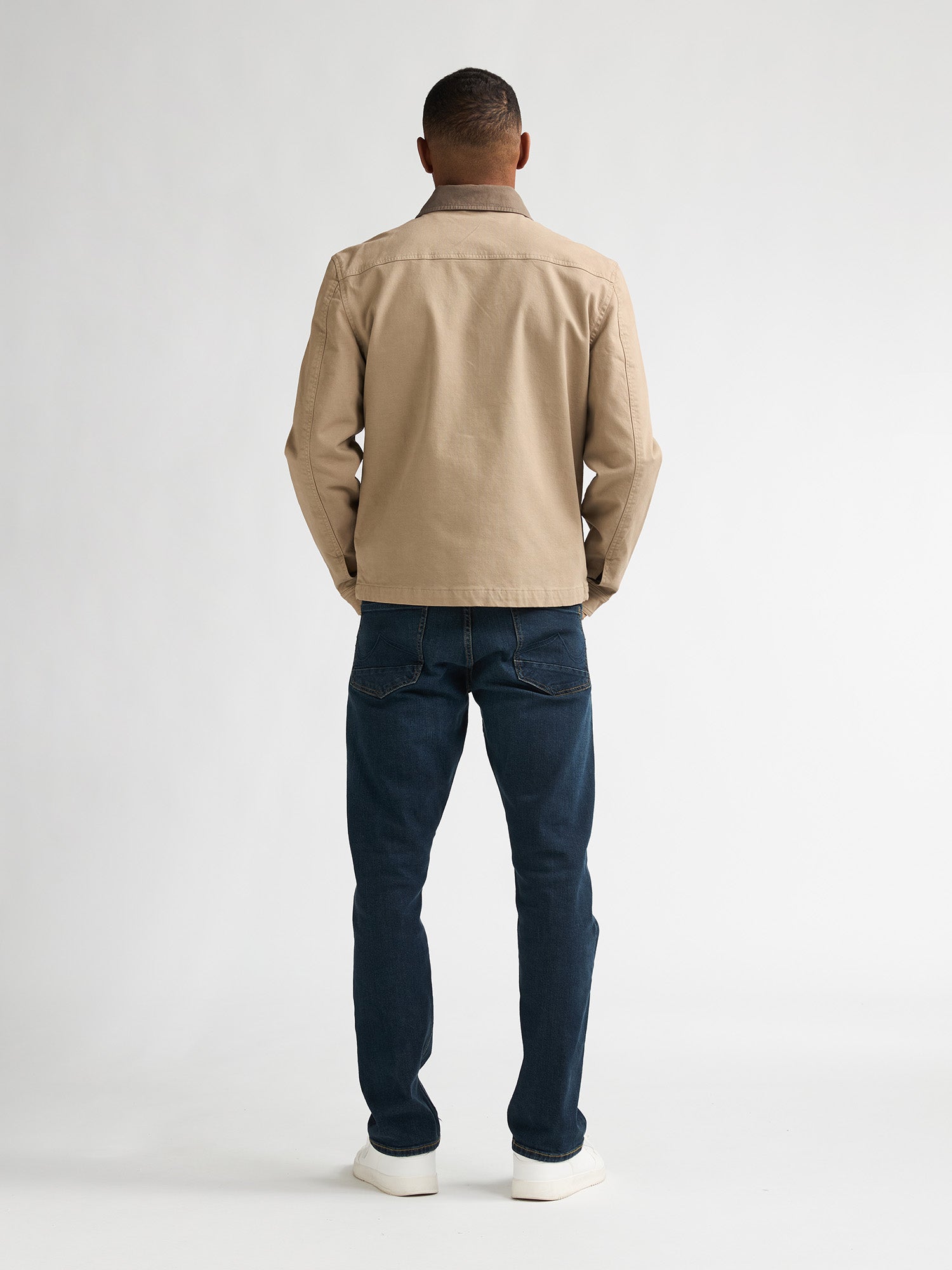 Petrol Industries Men Jacket Twill Regular Fit Light Tan