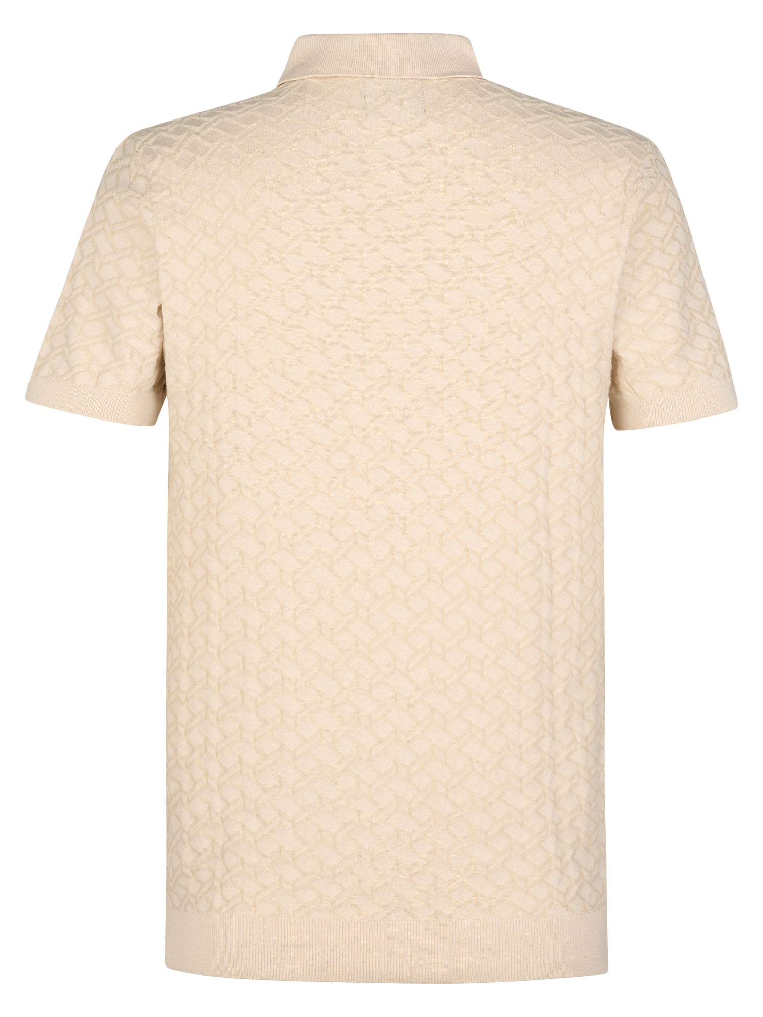 Petrol Industries Men Knitwear Polo Regular Fit Seashell