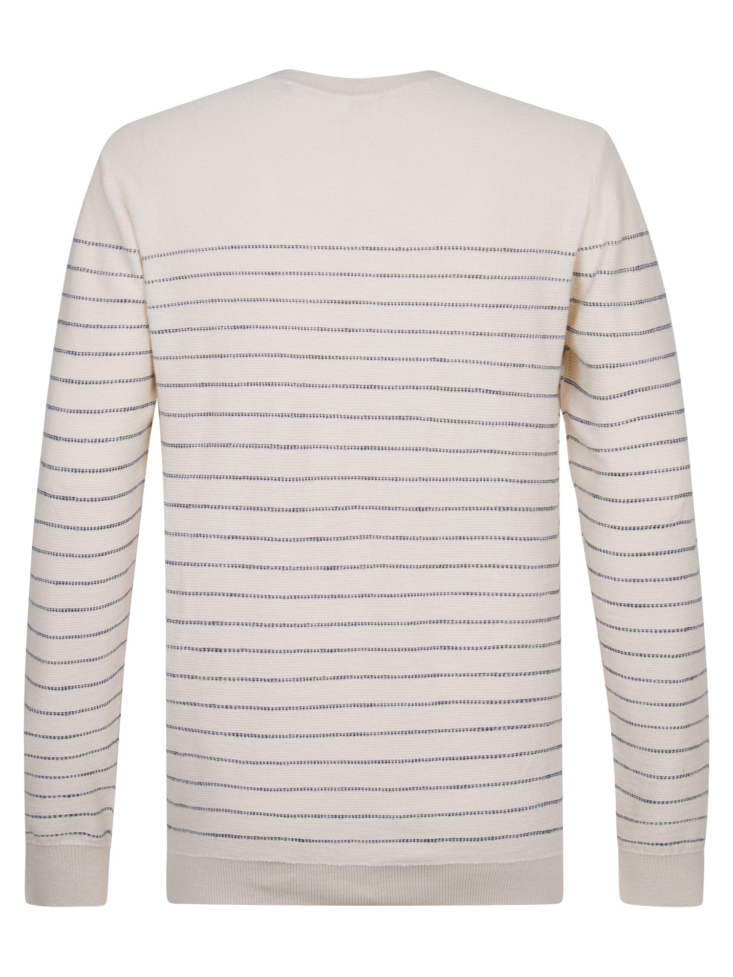 Petrol Industries Men Knitwear Round Neck Basic Regular Fit Seashell