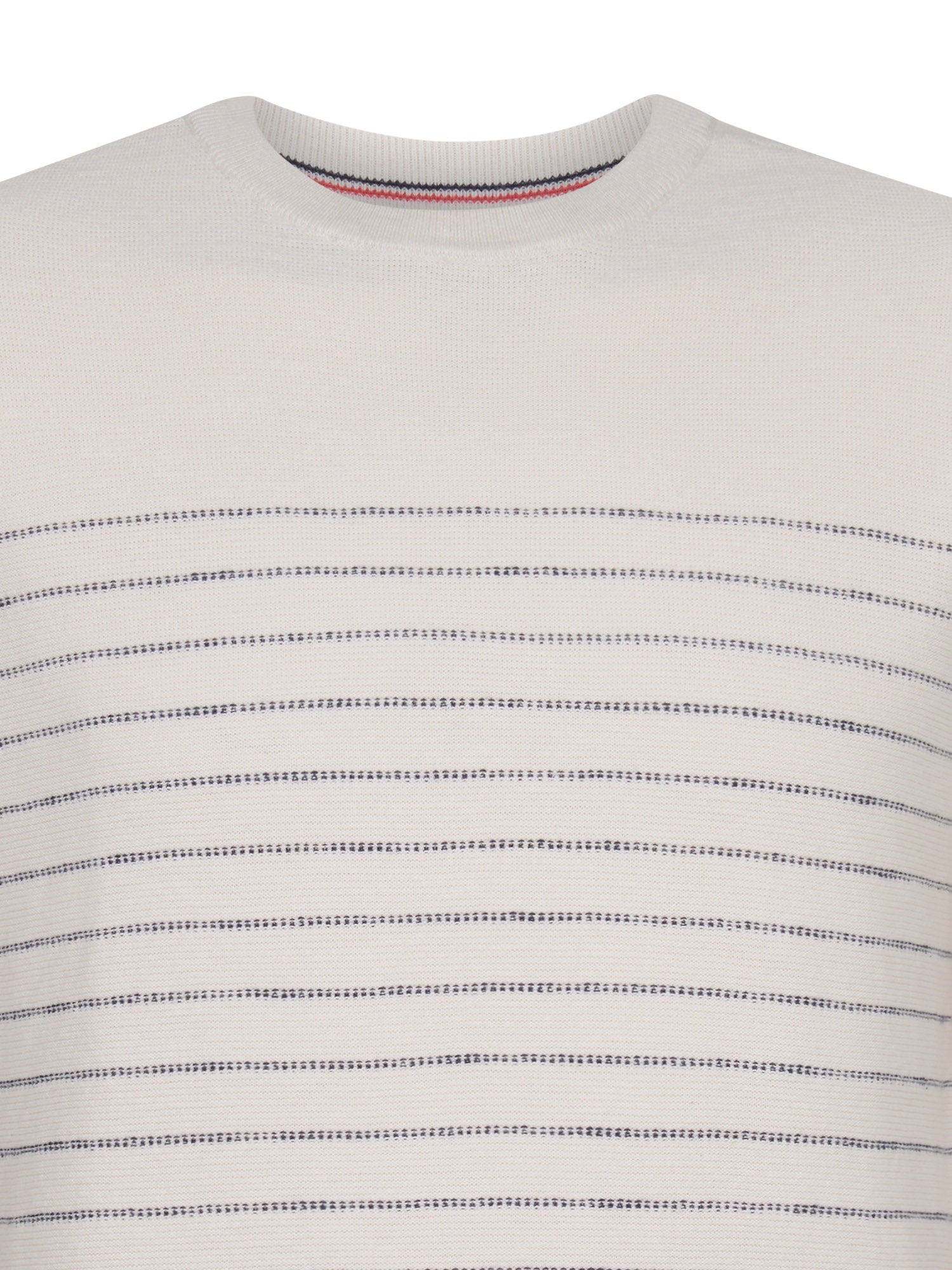 Petrol Industries Men Knitwear Round Neck Basic Regular Fit Seashell
